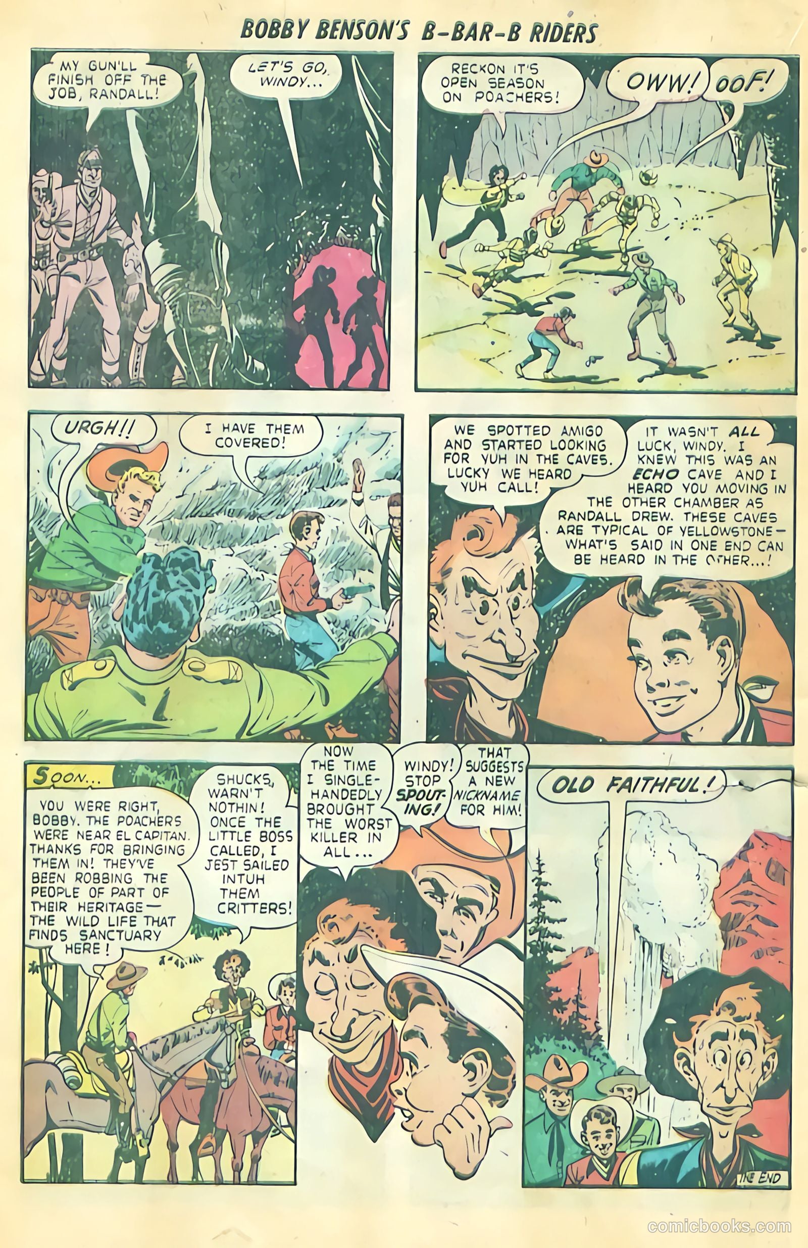 Bobby Benson's B-Bar-B Riders #11 (1951) — page 16 of 36