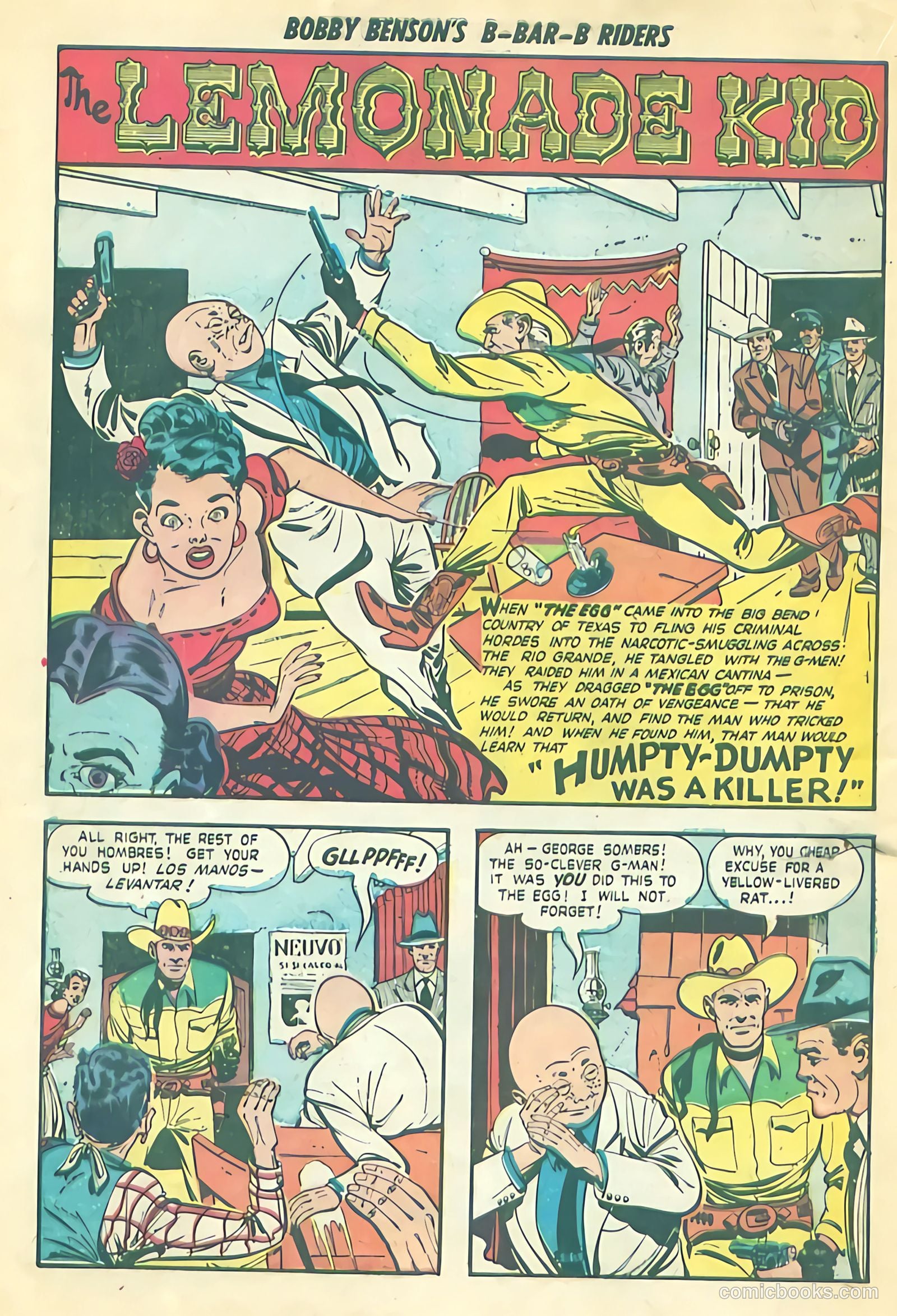 Bobby Benson's B-Bar-B Riders #11 (1951) — page 18 of 36