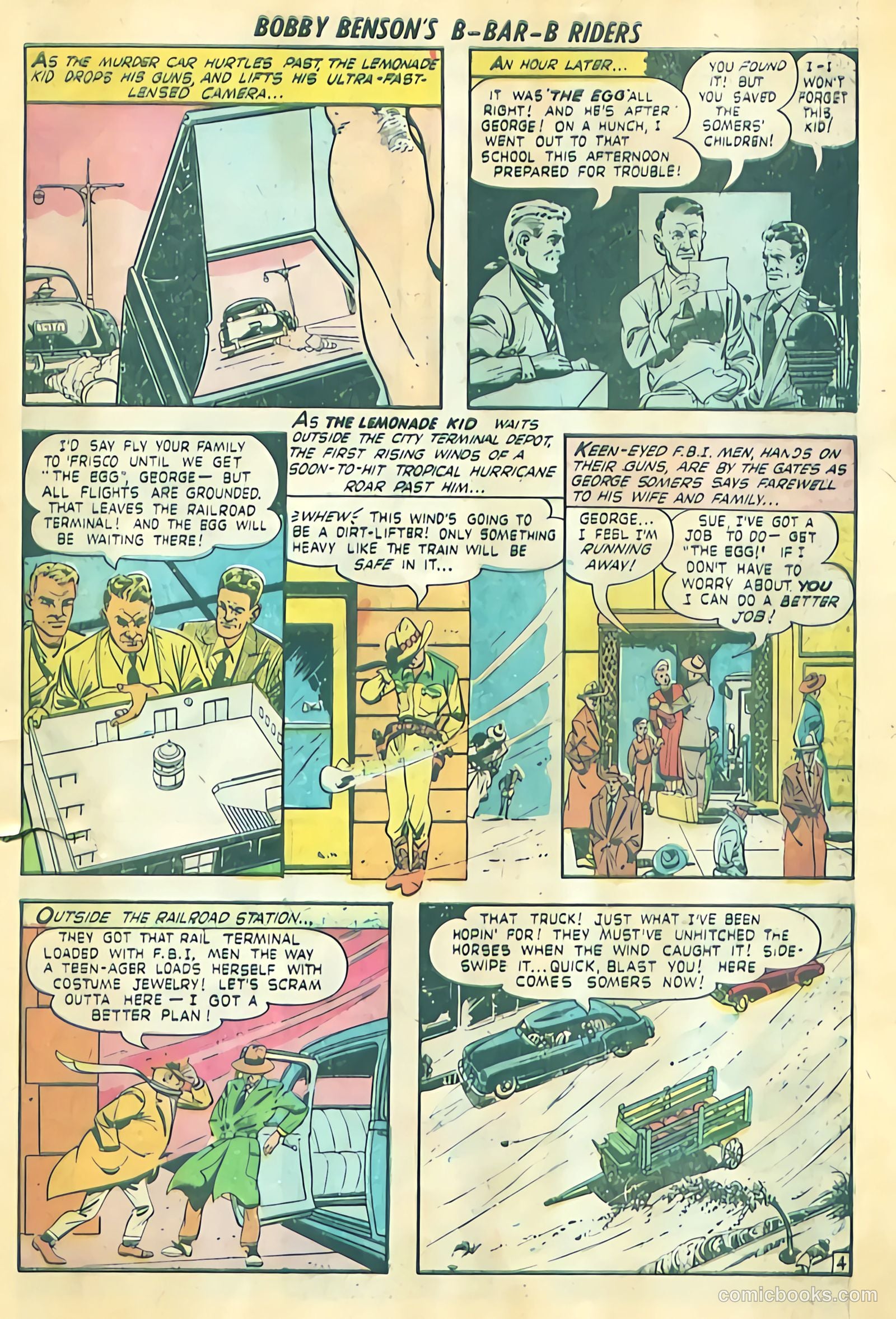 Bobby Benson's B-Bar-B Riders #11 (1951) — page 21 of 36