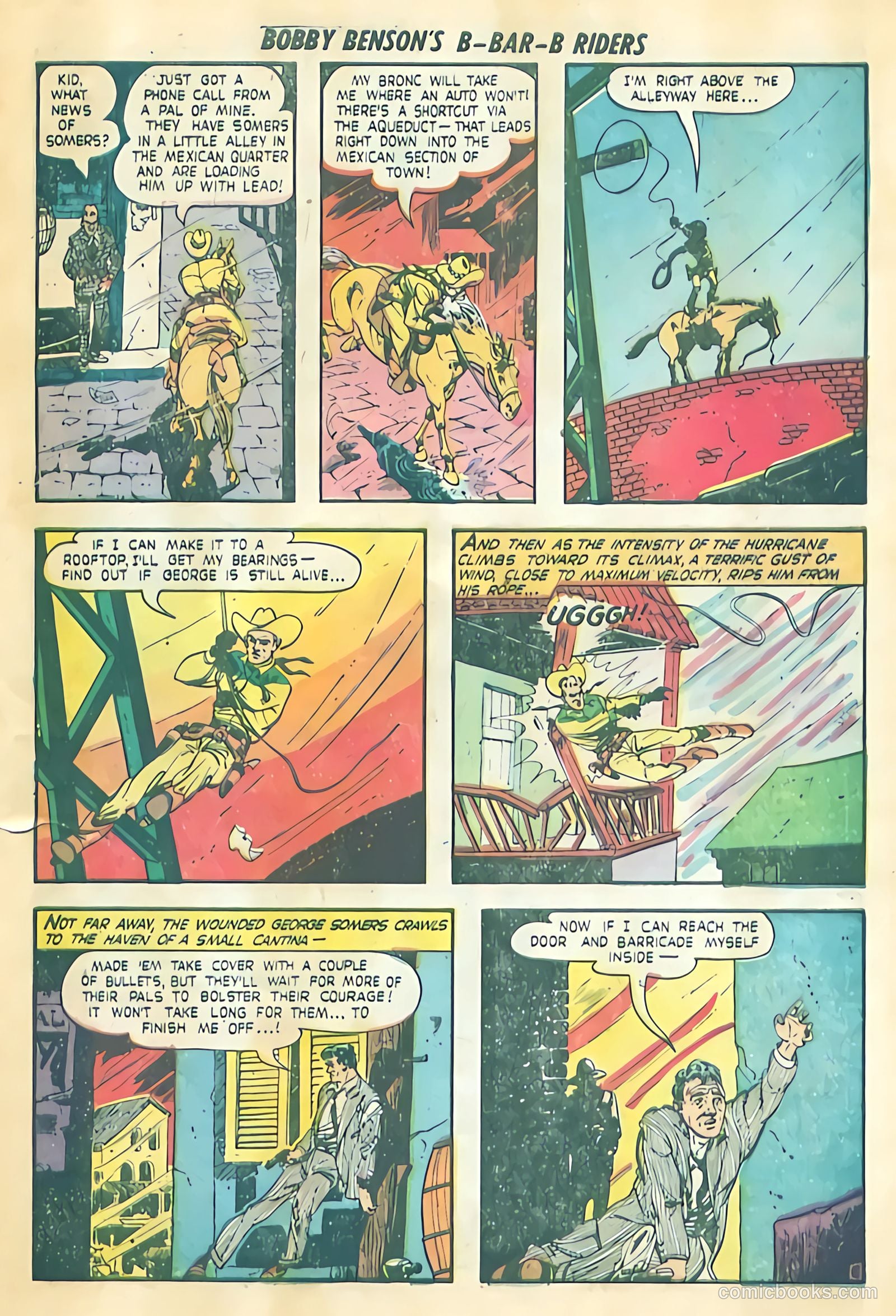 Bobby Benson's B-Bar-B Riders #11 (1951) — page 23 of 36