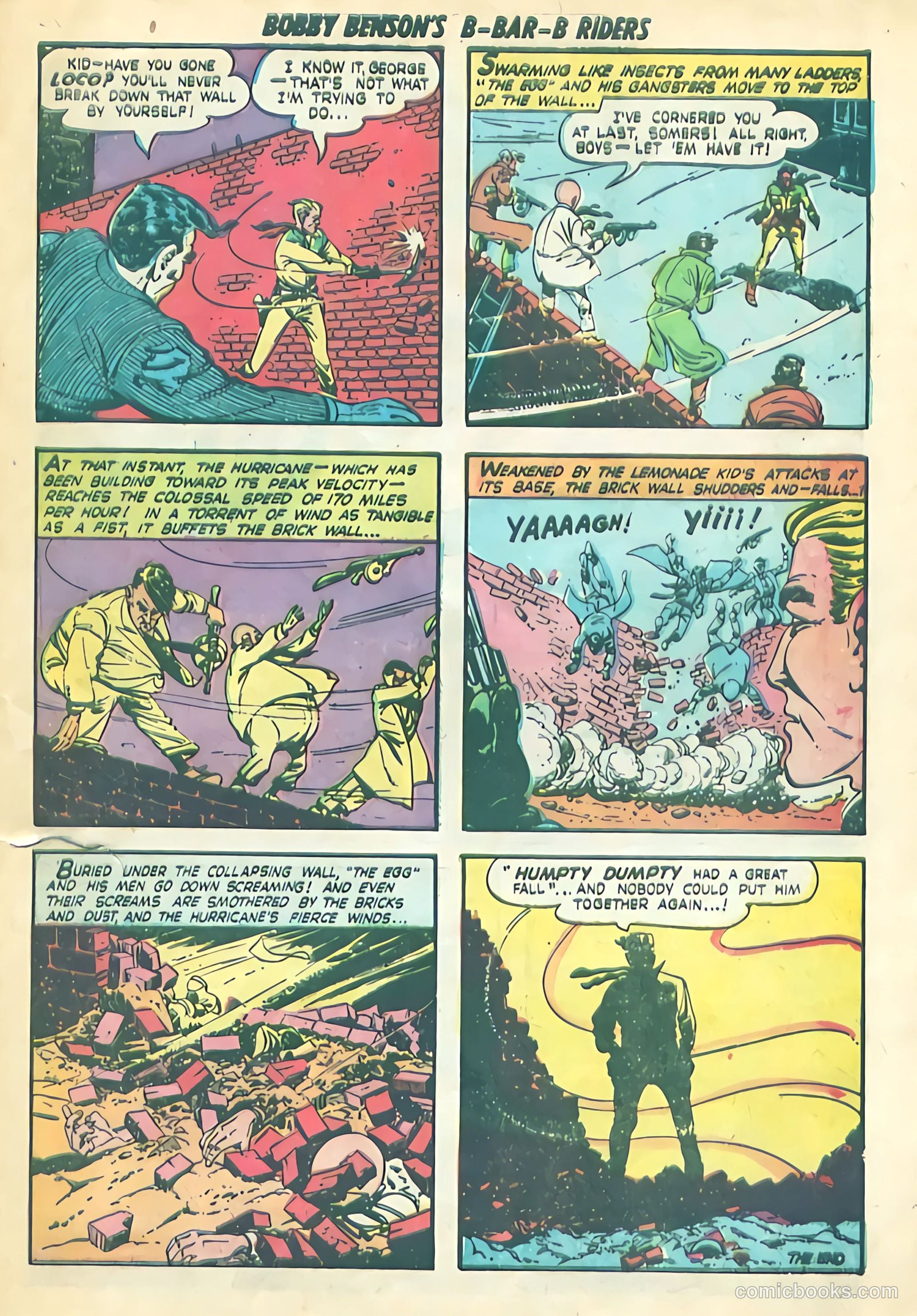 Bobby Benson's B-Bar-B Riders #11 (1951) — page 25 of 36