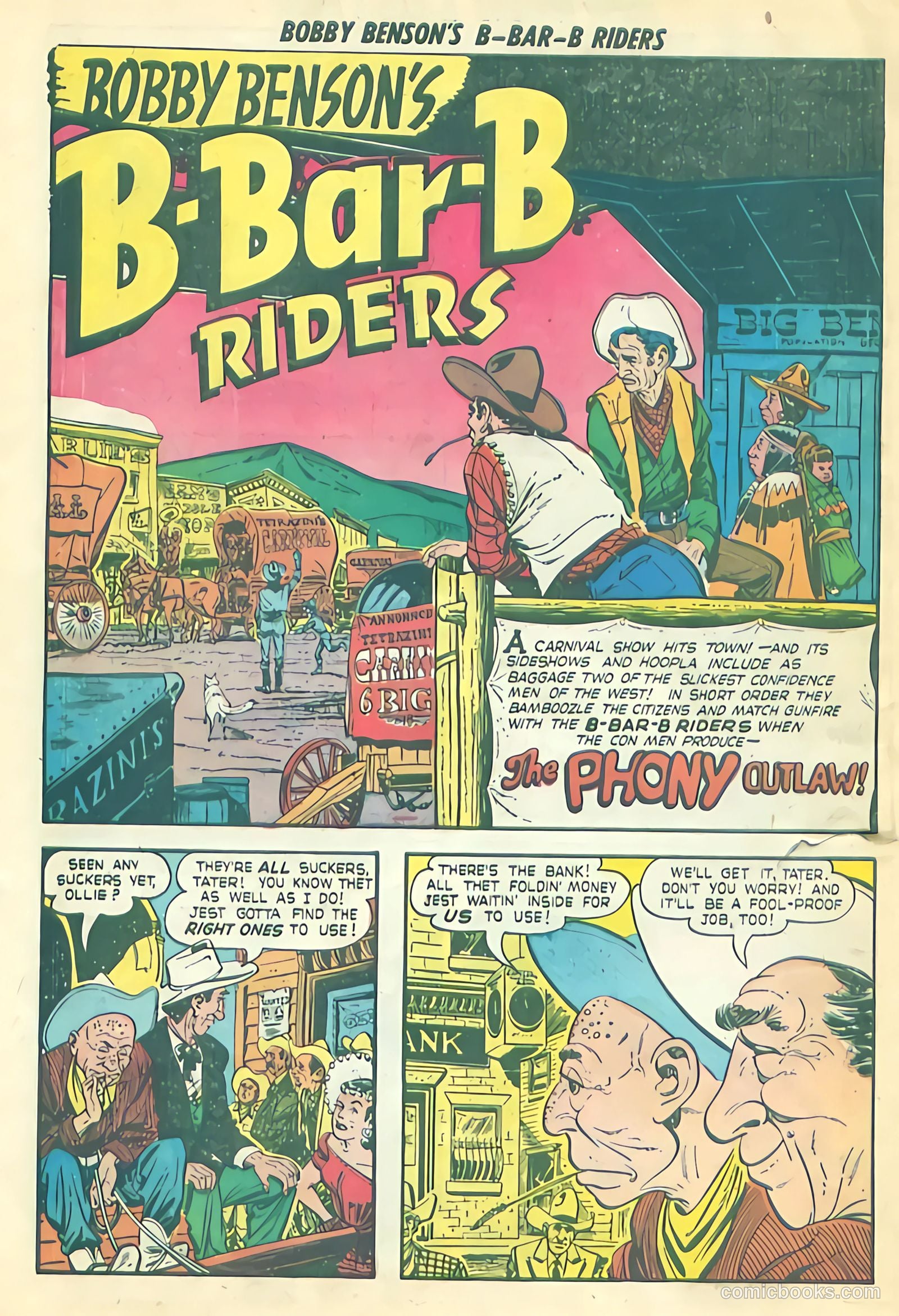 Bobby Benson's B-Bar-B Riders #11 (1951) — page 26 of 36