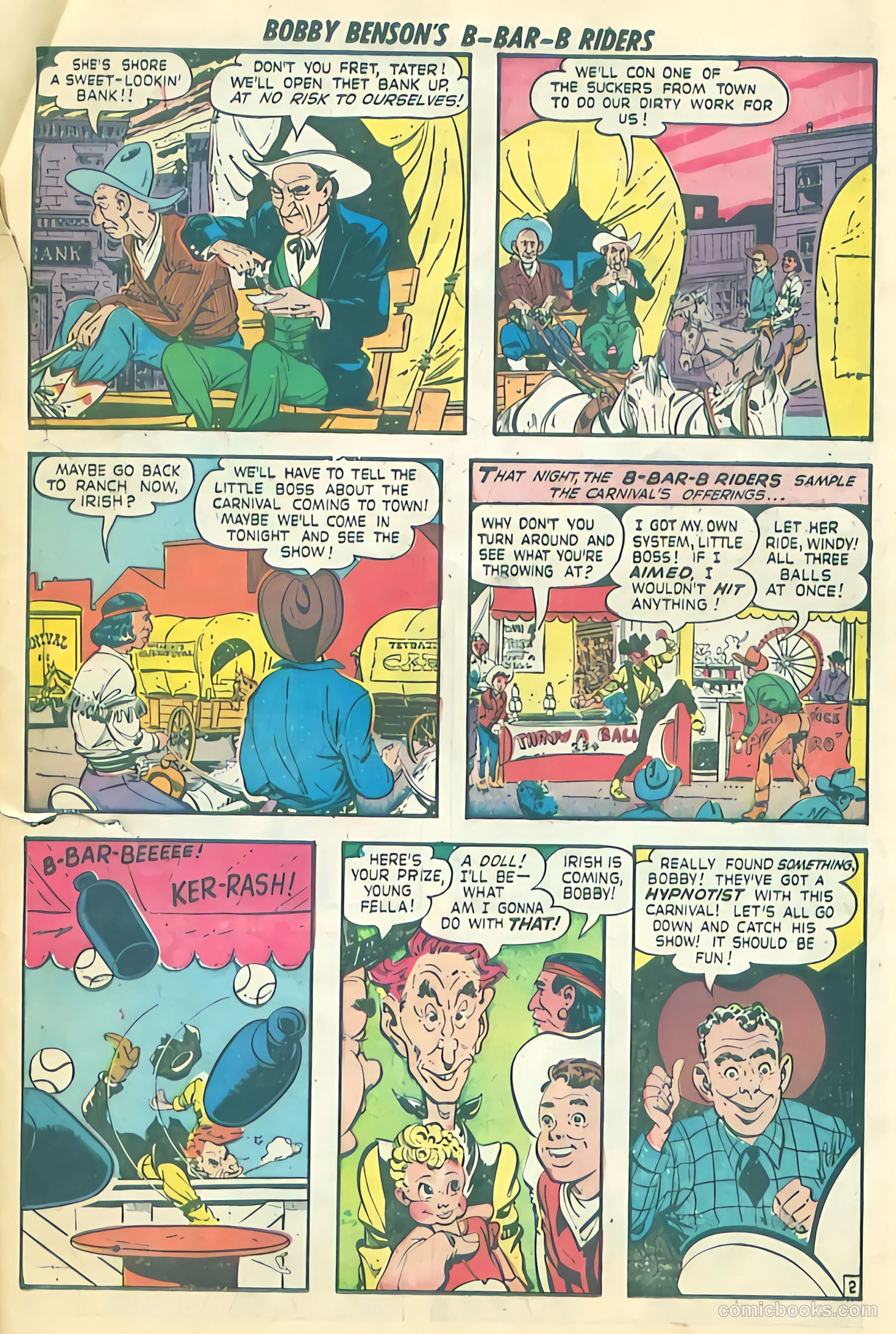 Bobby Benson's B-Bar-B Riders #11 (1951) — page 27 of 36