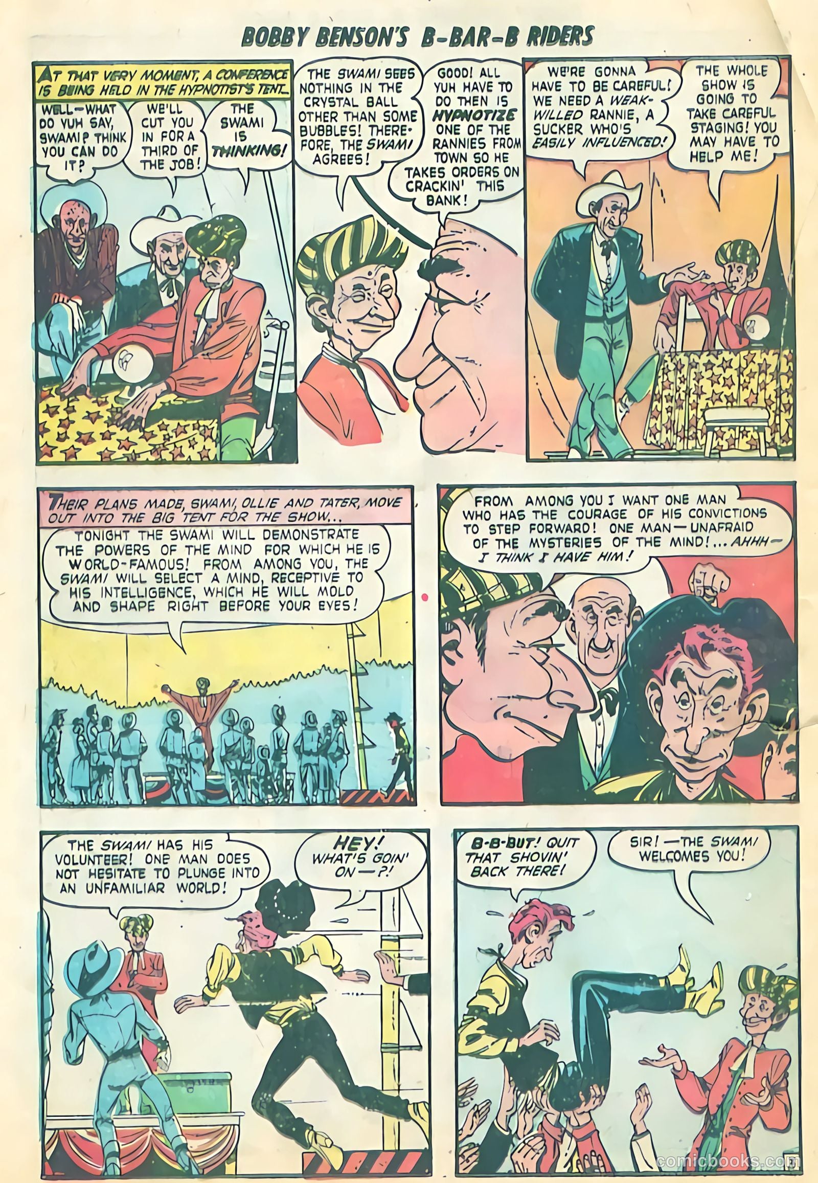 Bobby Benson's B-Bar-B Riders #11 (1951) — page 28 of 36