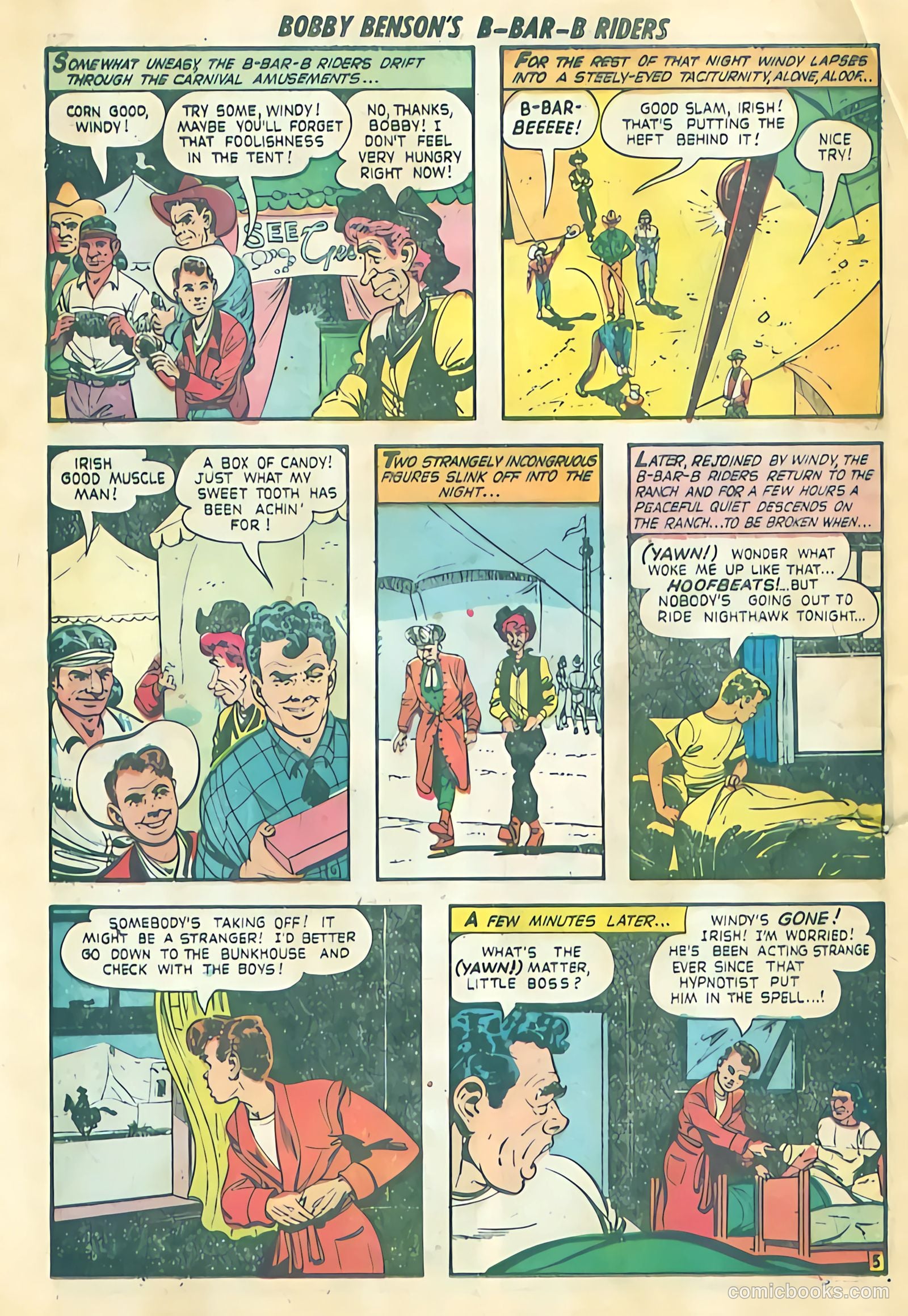 Bobby Benson's B-Bar-B Riders #11 (1951) — page 30 of 36