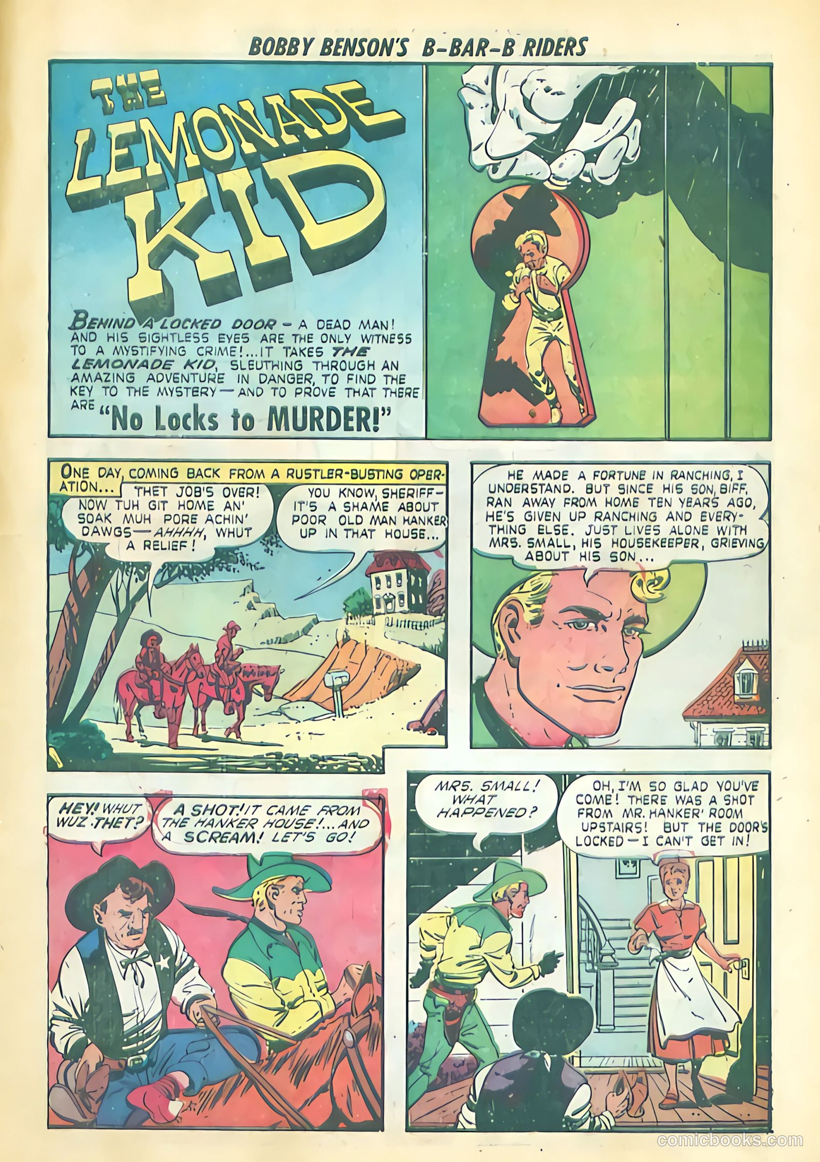Bobby Benson's B-Bar-B Riders #12 (1951) — page 11 of 36