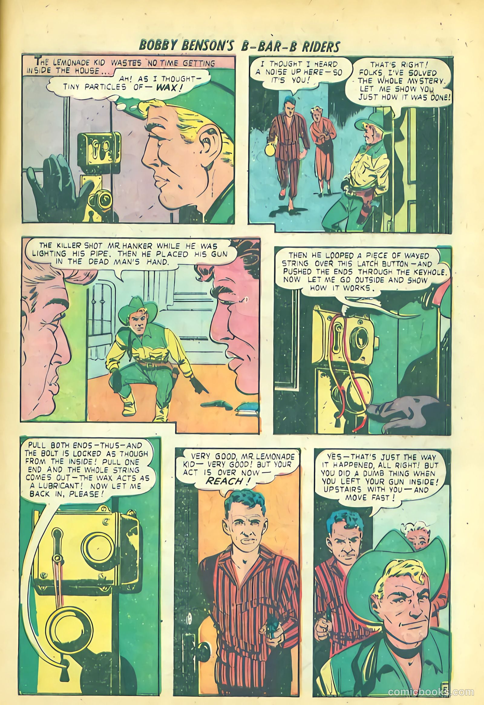 Bobby Benson's B-Bar-B Riders #12 (1951) — page 15 of 36