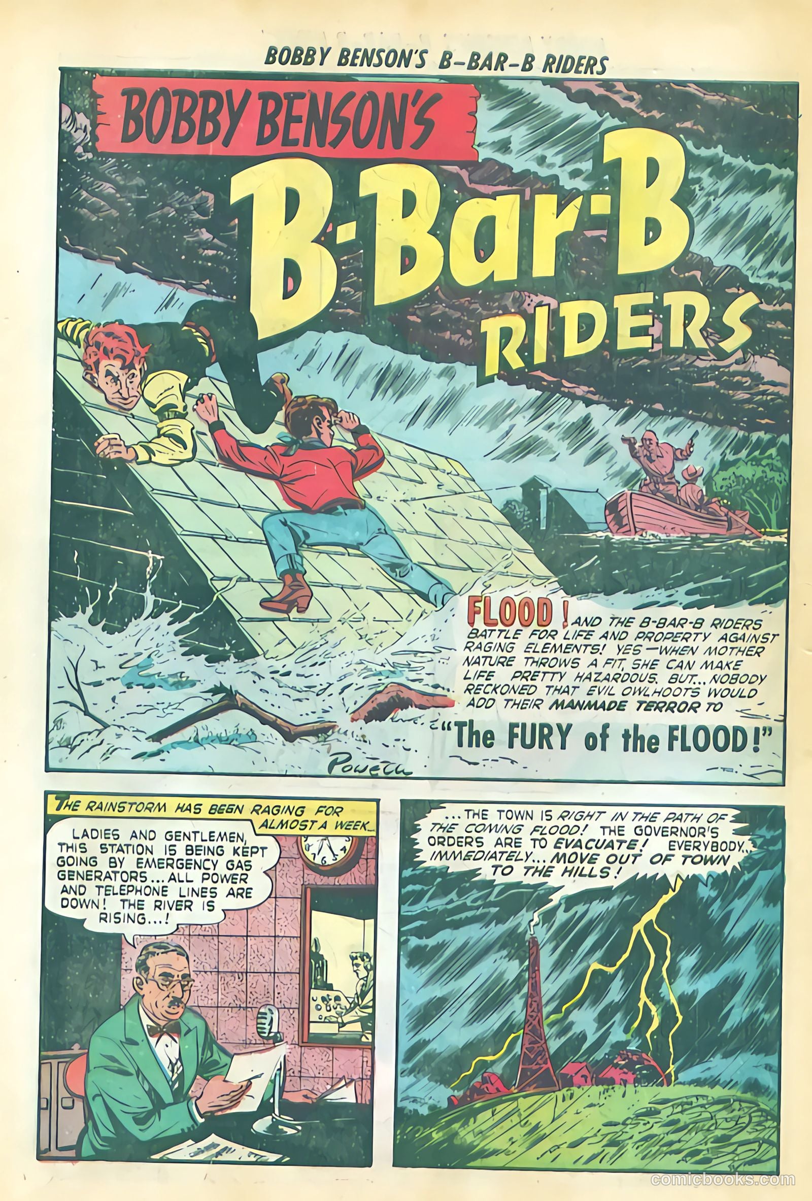 Bobby Benson's B-Bar-B Riders #12 (1951) — page 26 of 36