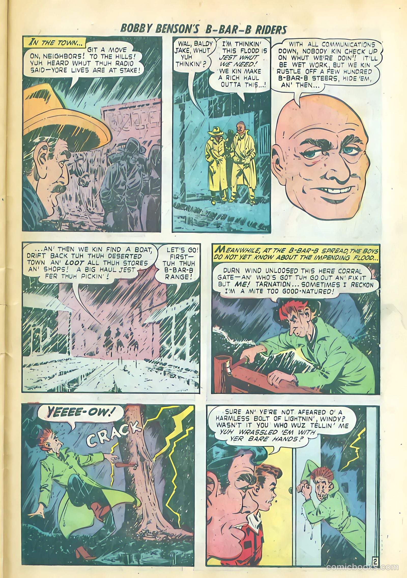 Bobby Benson's B-Bar-B Riders #12 (1951) — page 27 of 36