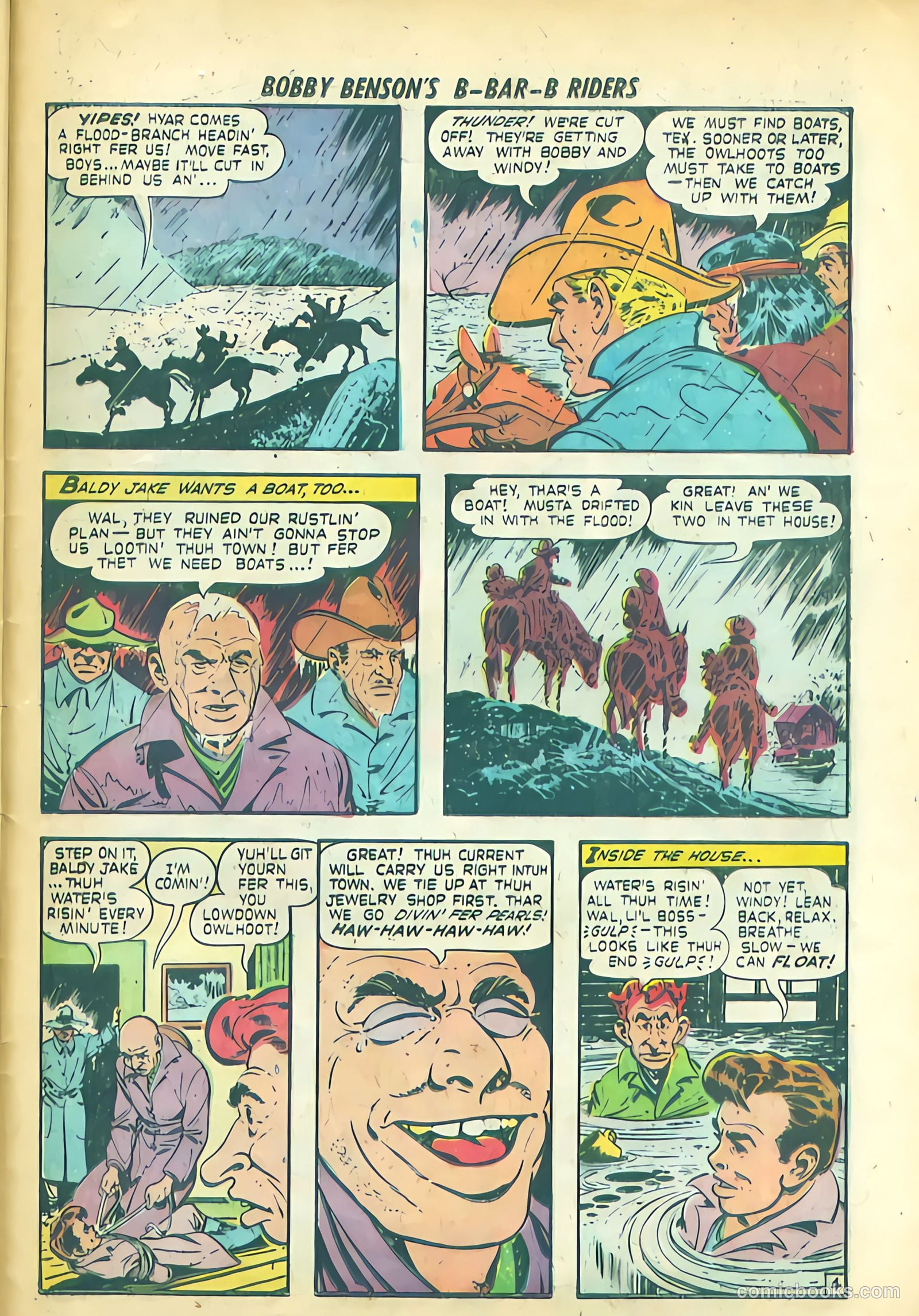Bobby Benson's B-Bar-B Riders #12 (1951) — page 29 of 36