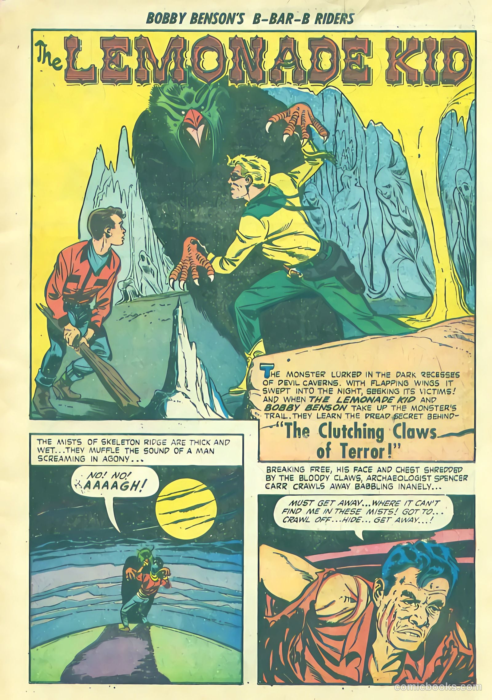 Bobby Benson's B-Bar-B Riders #13 (1952) — page 3 of 36