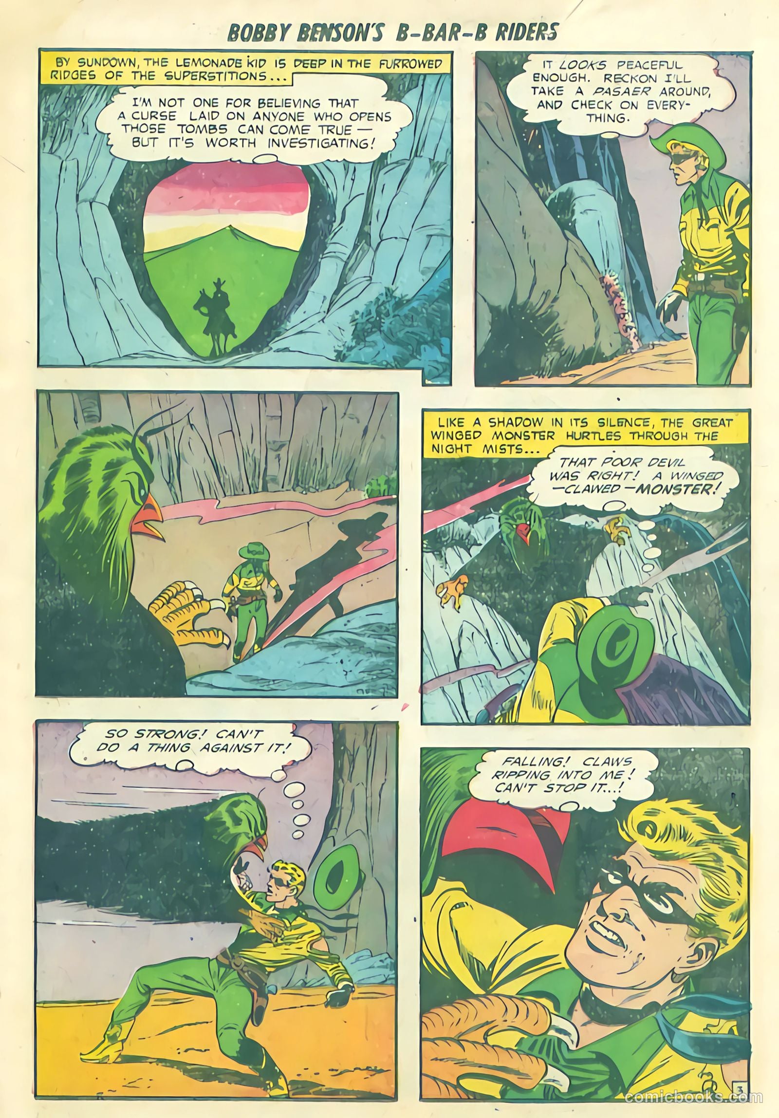 Bobby Benson's B-Bar-B Riders #13 (1952) — page 5 of 36