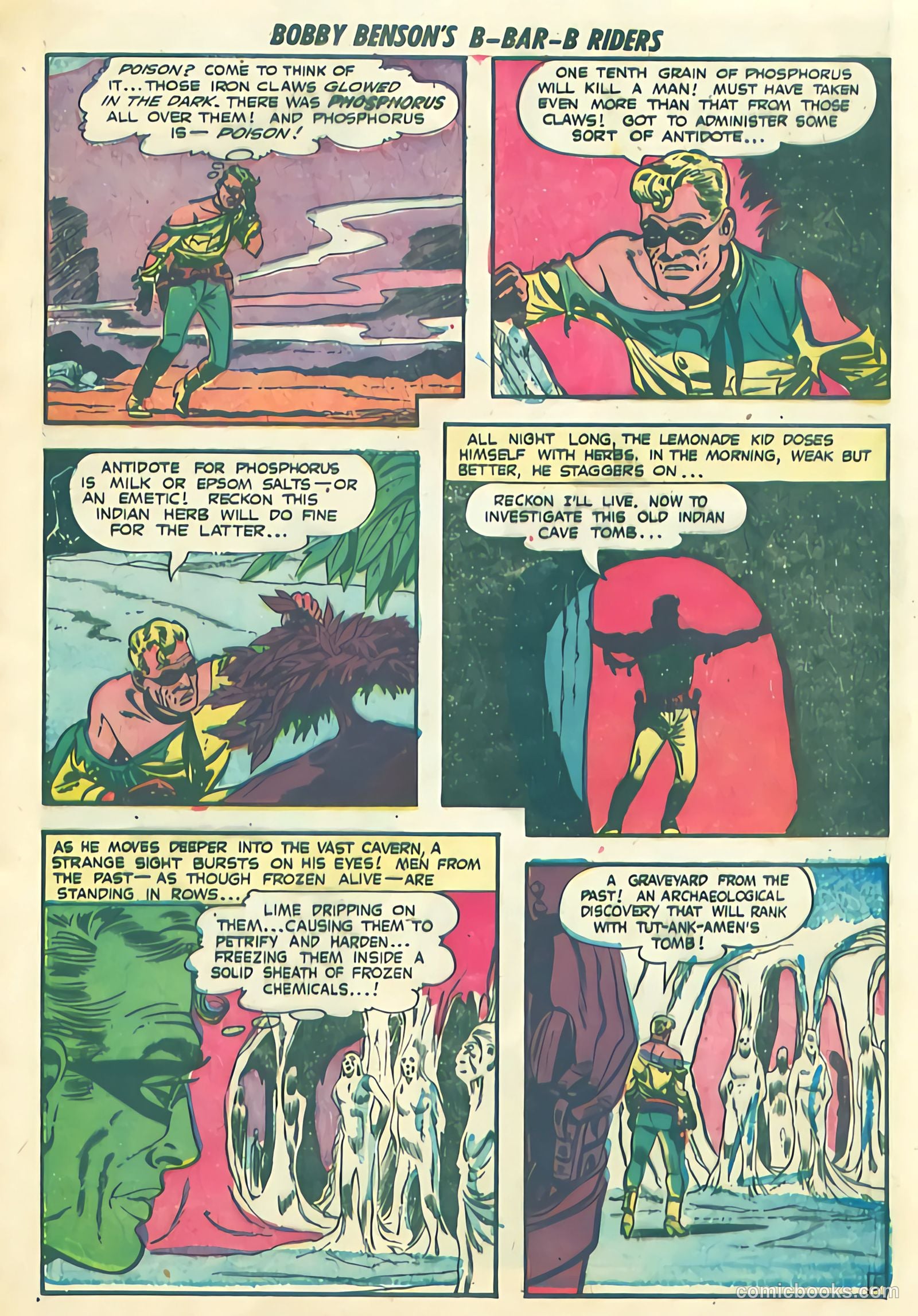 Bobby Benson's B-Bar-B Riders #13 (1952) — page 7 of 36