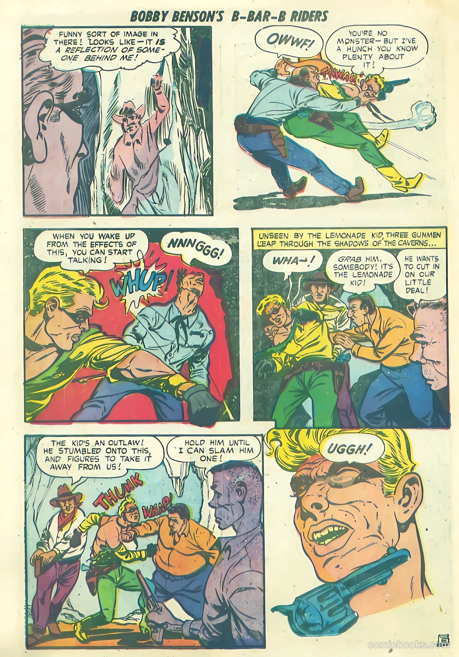 Bobby Benson's B-Bar-B Riders #13 (1952) — page 8 of 36