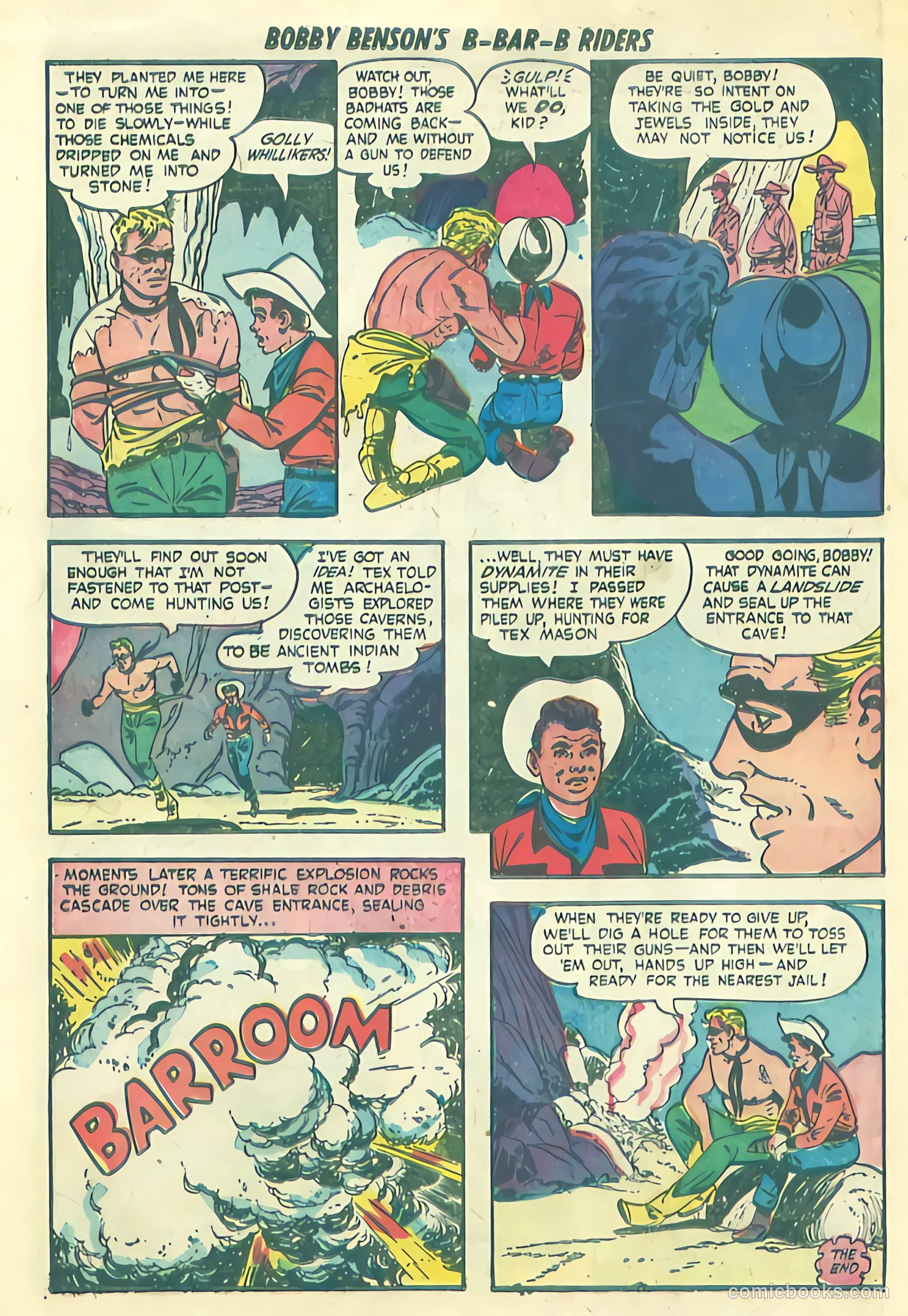 Bobby Benson's B-Bar-B Riders #13 (1952) — page 10 of 36