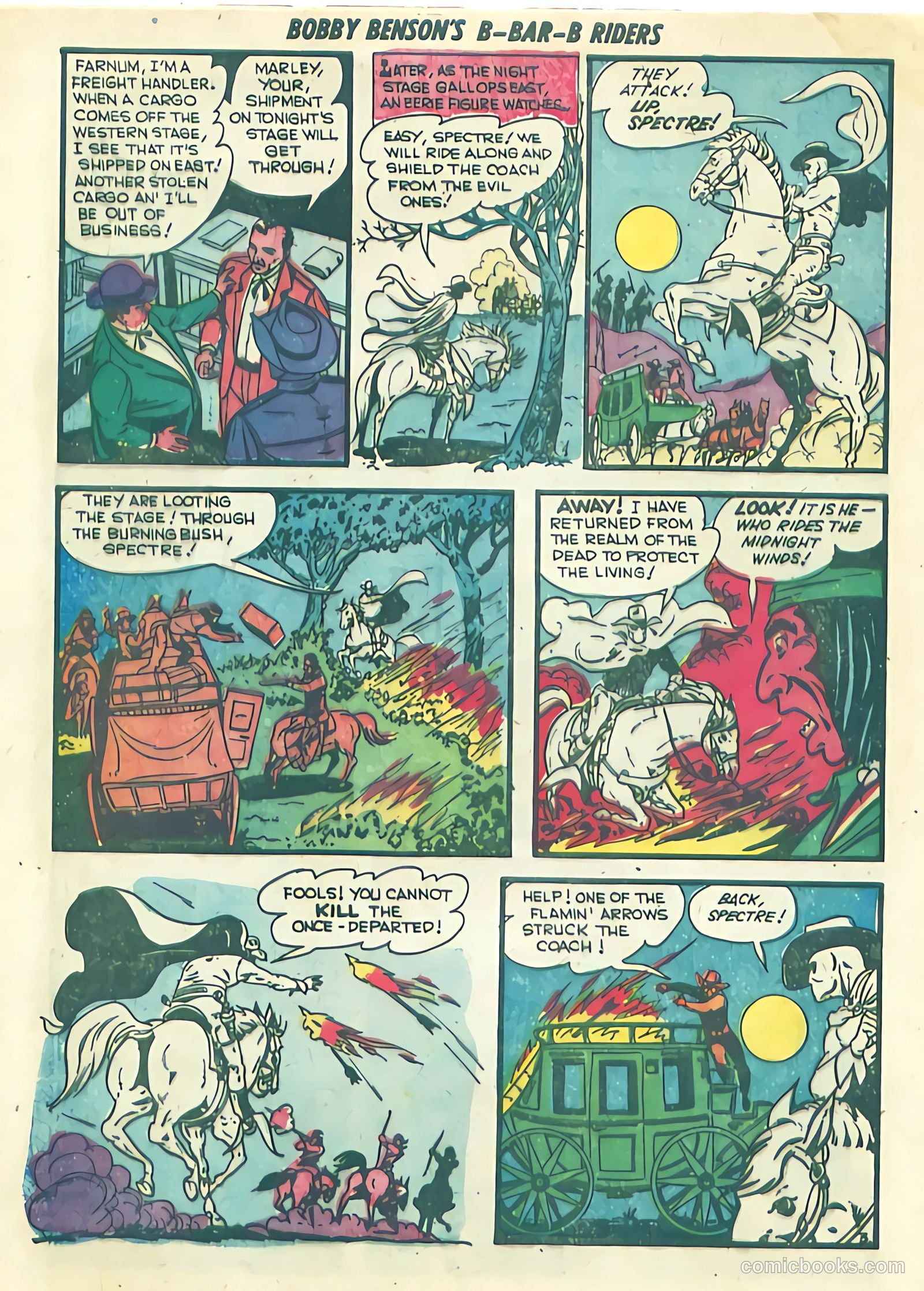Bobby Benson's B-Bar-B Riders #13 (1952) — page 14 of 36