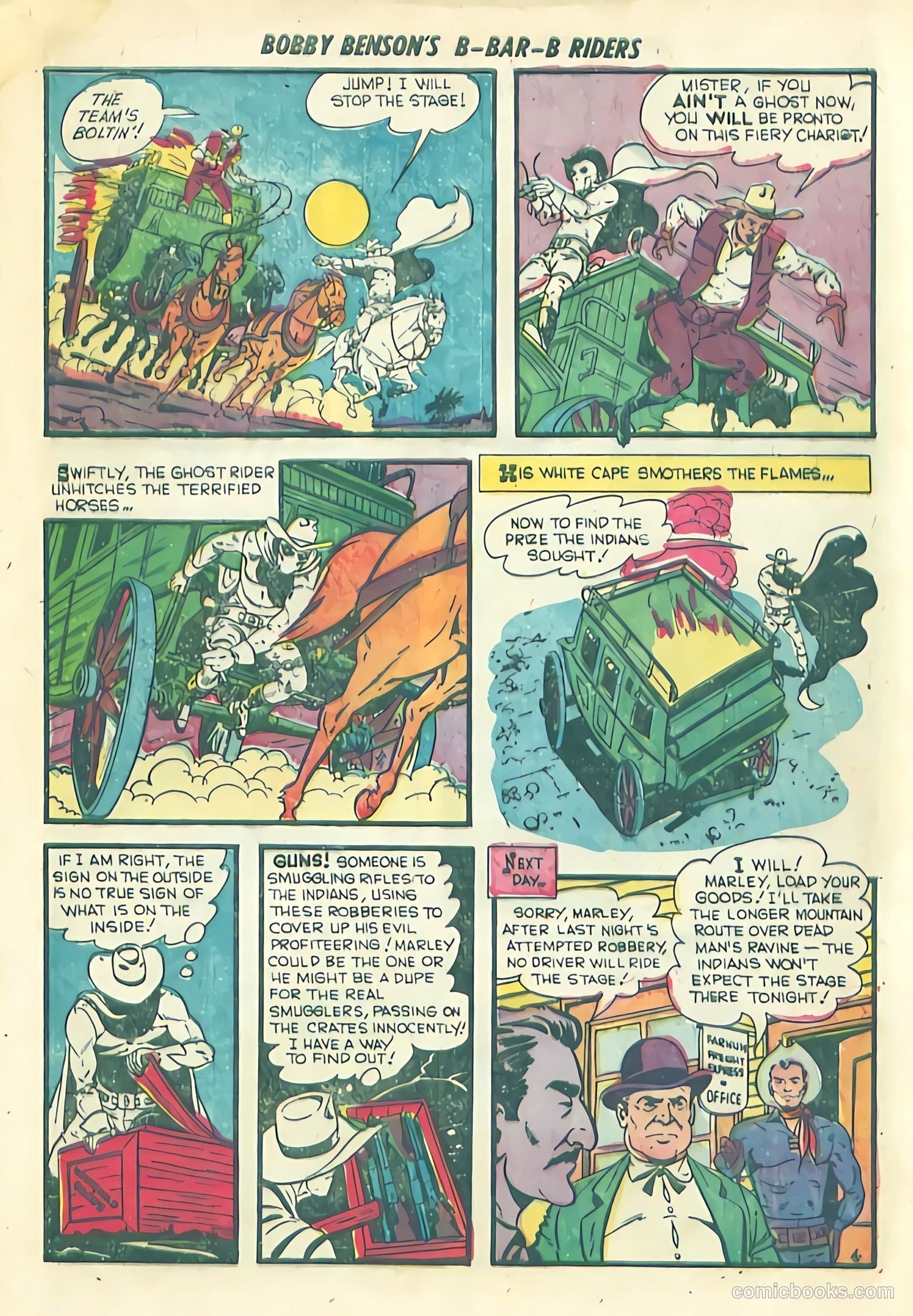 Bobby Benson's B-Bar-B Riders #13 (1952) — page 15 of 36