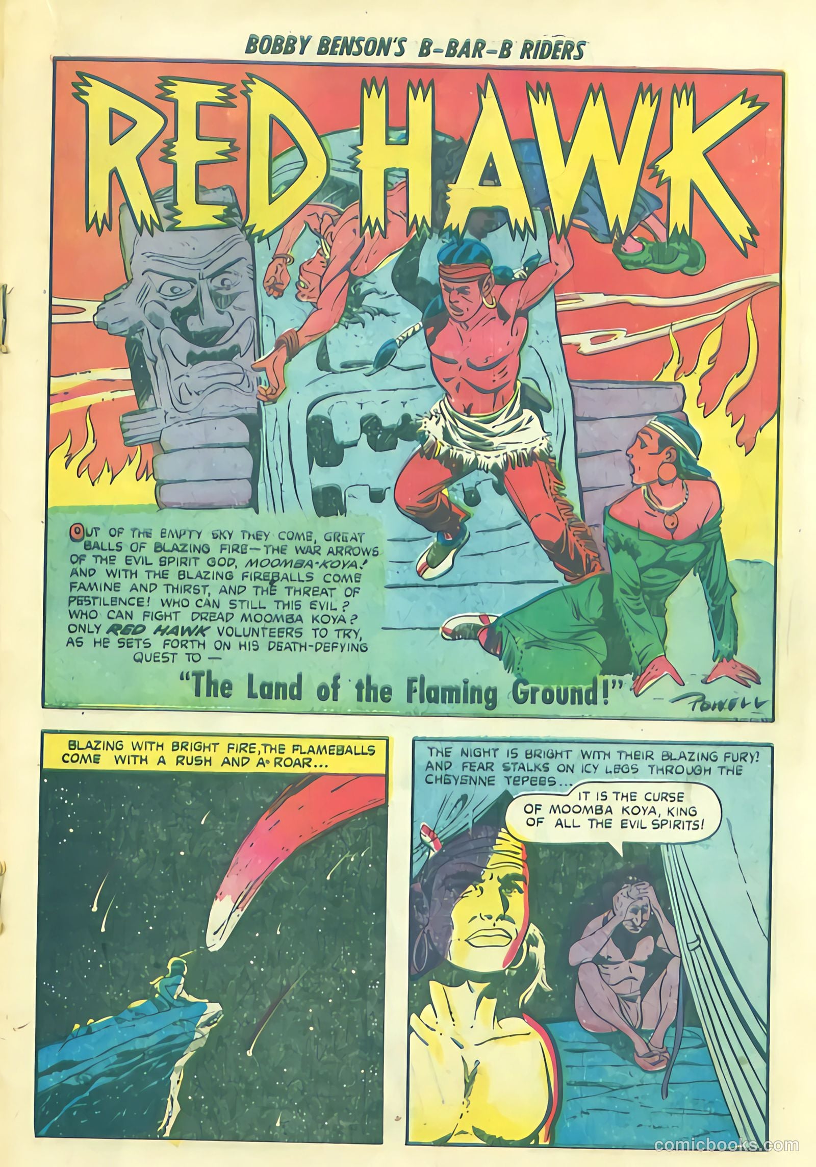 Bobby Benson's B-Bar-B Riders #13 (1952) — page 19 of 36