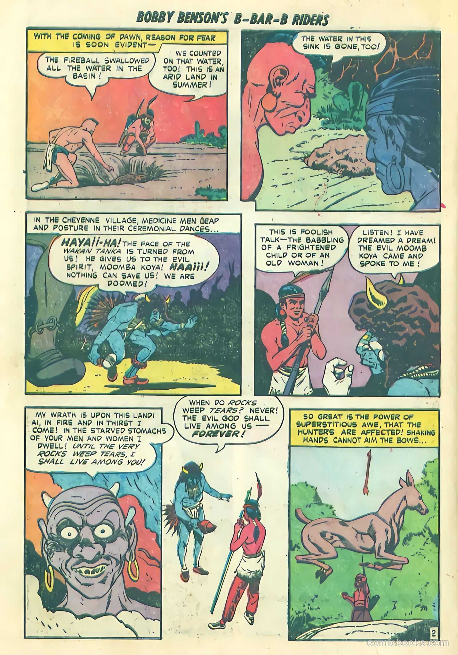 Bobby Benson's B-Bar-B Riders #13 (1952) — page 20 of 36