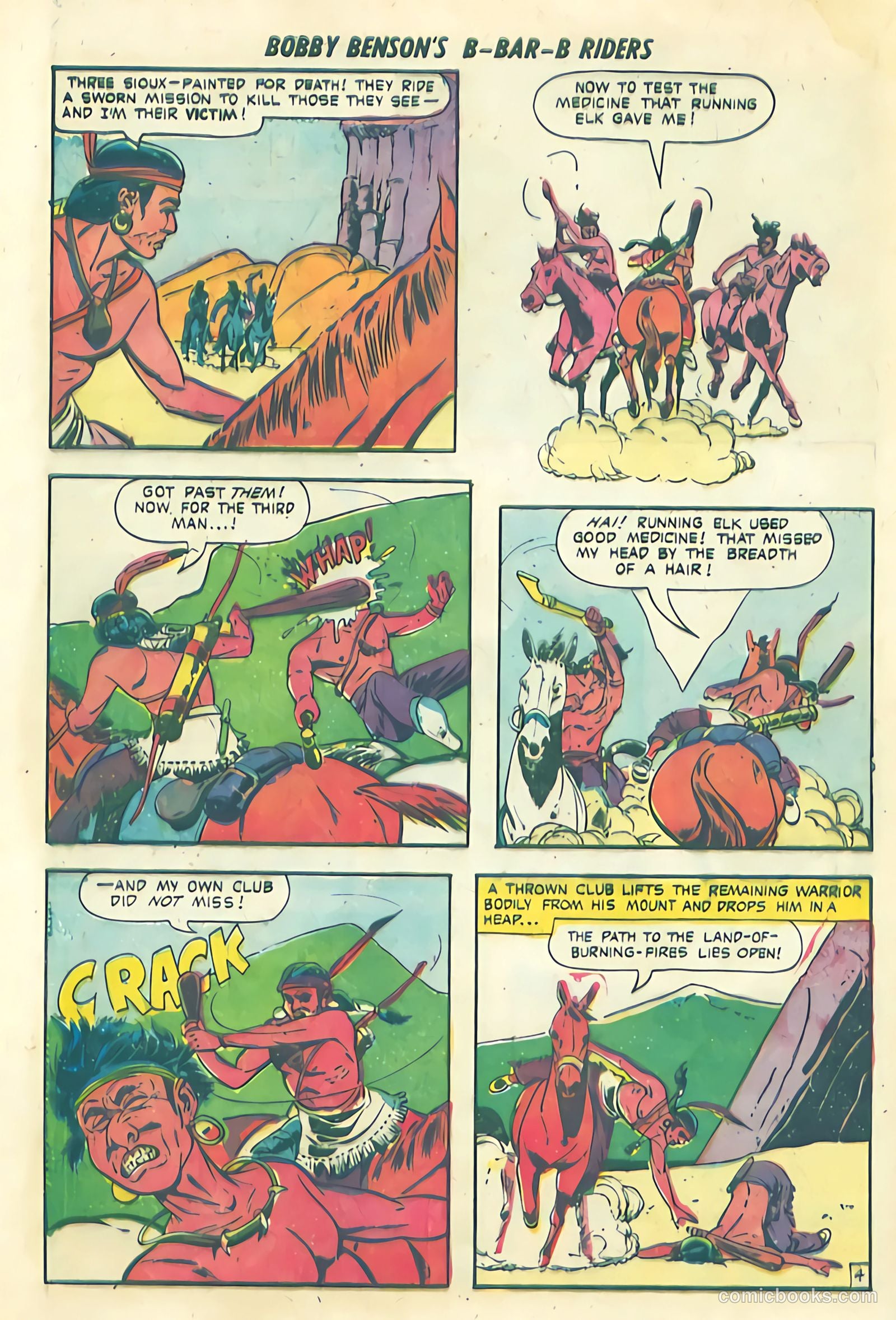 Bobby Benson's B-Bar-B Riders #13 (1952) — page 22 of 36