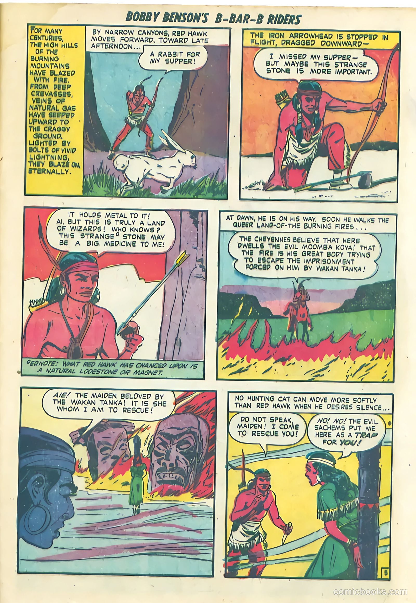Bobby Benson's B-Bar-B Riders #13 (1952) — page 23 of 36