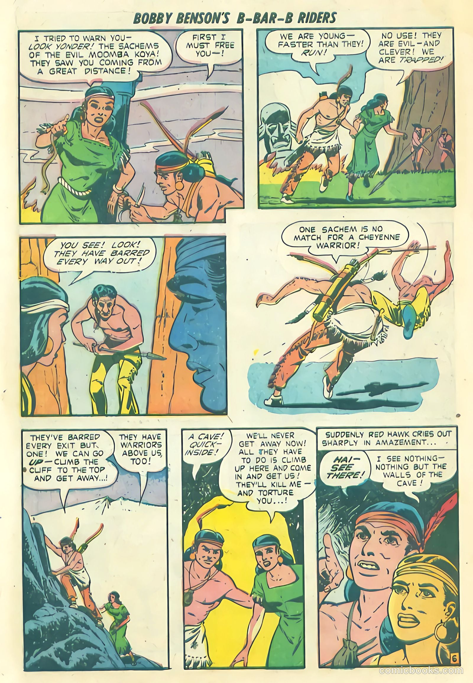 Bobby Benson's B-Bar-B Riders #13 (1952) — page 24 of 36