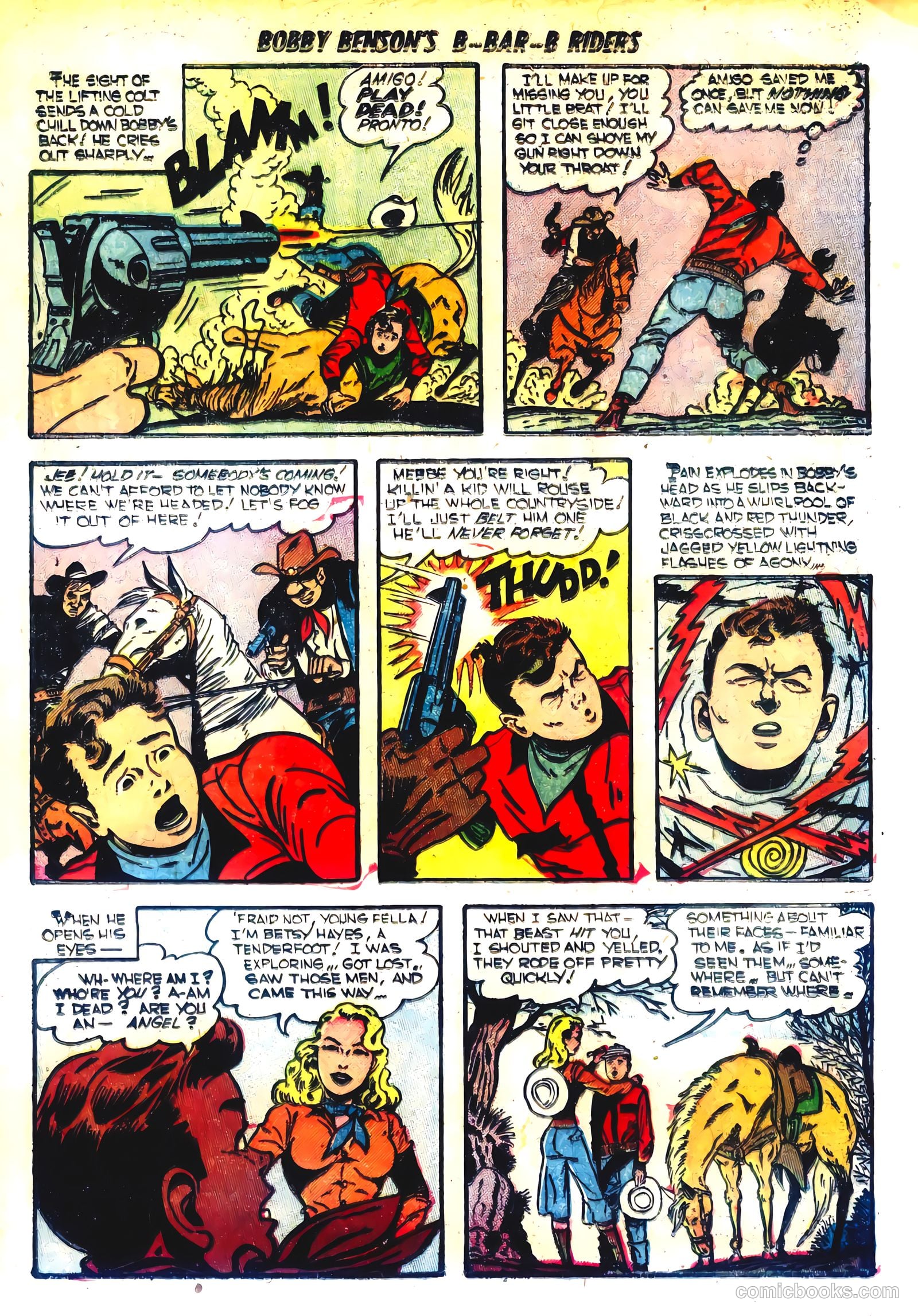 Bobby Benson's B-Bar-B Riders #14 (1952) — page 5 of 36