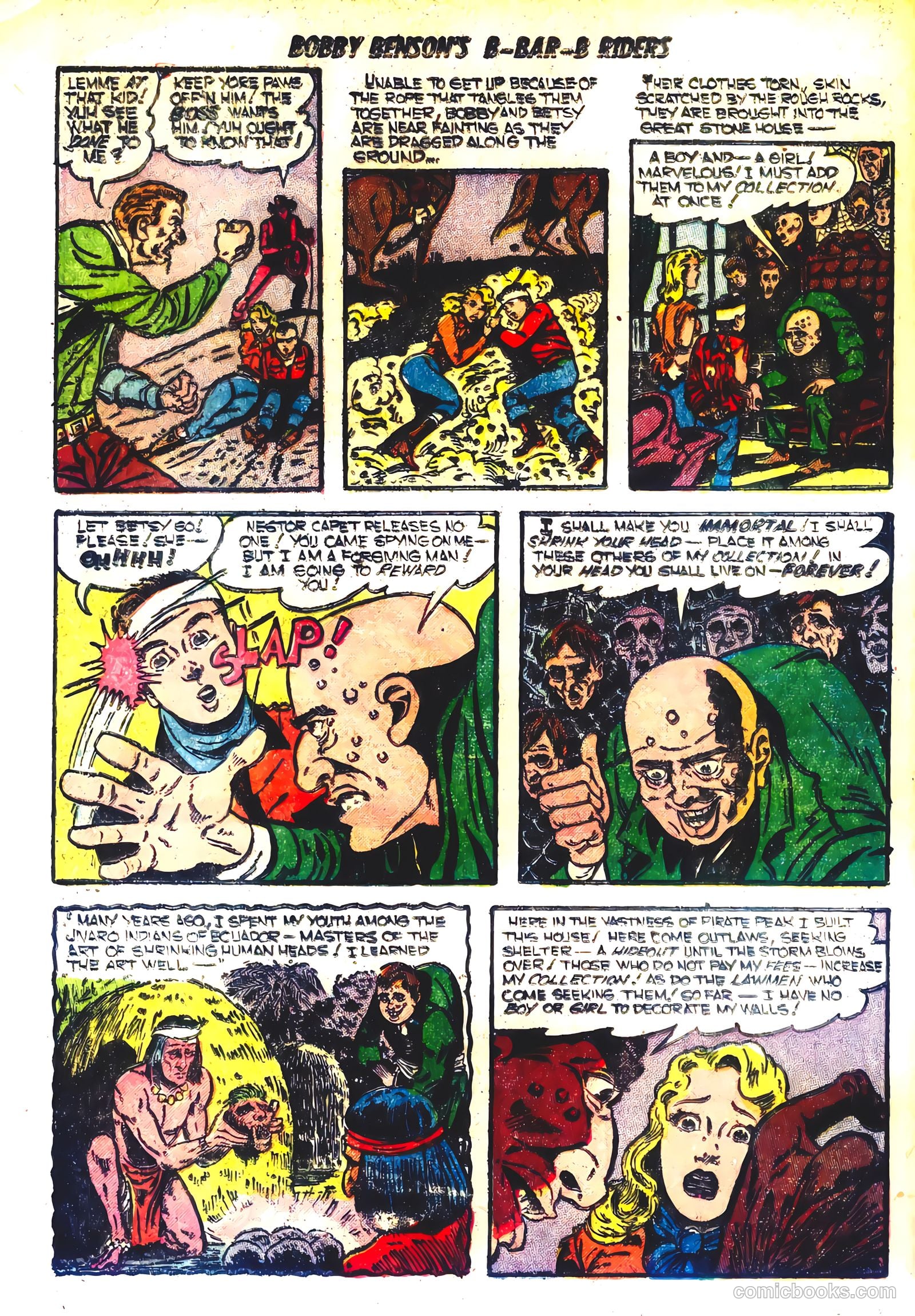 Bobby Benson's B-Bar-B Riders #14 (1952) — page 8 of 36