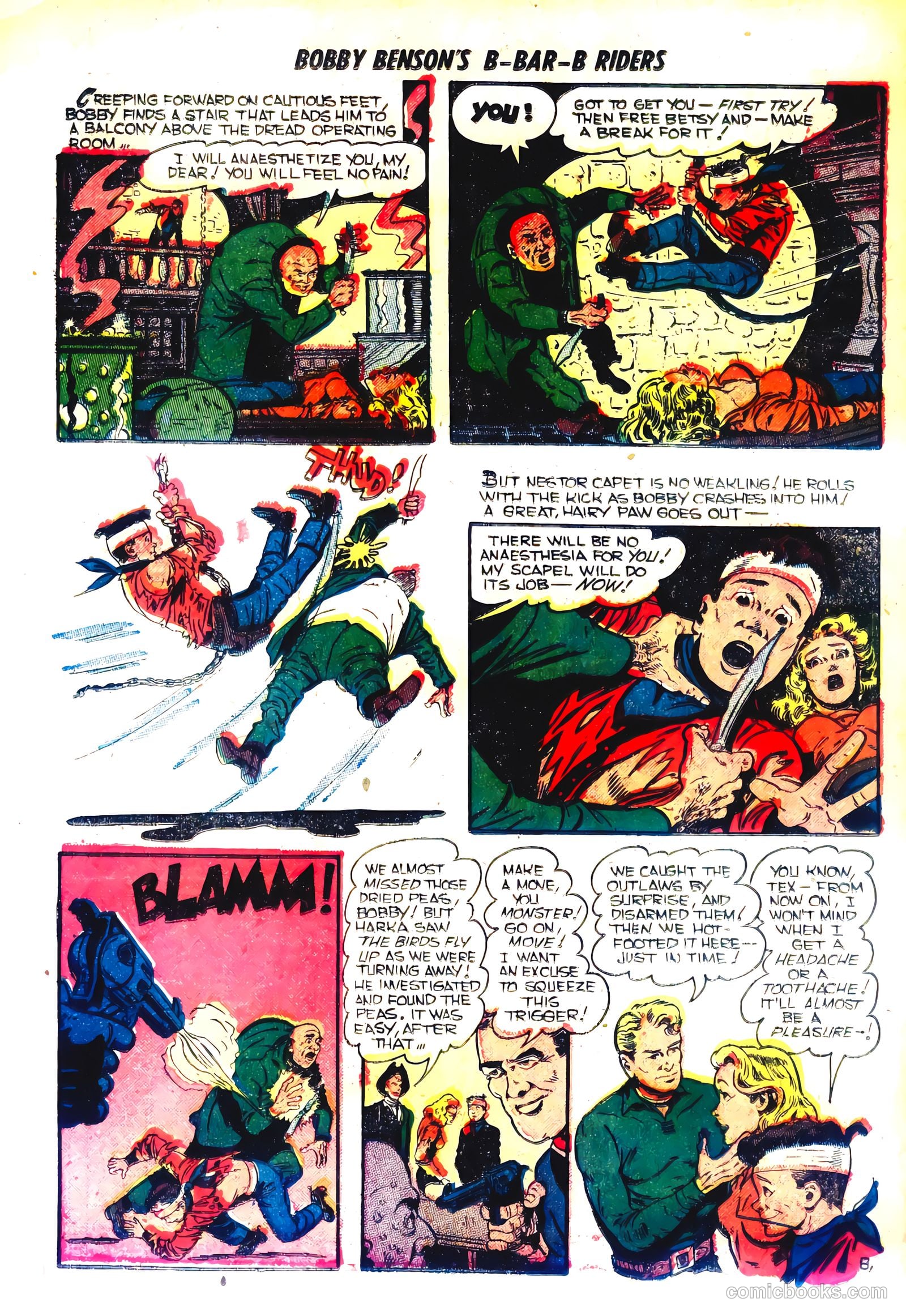 Bobby Benson's B-Bar-B Riders #14 (1952) — page 10 of 36
