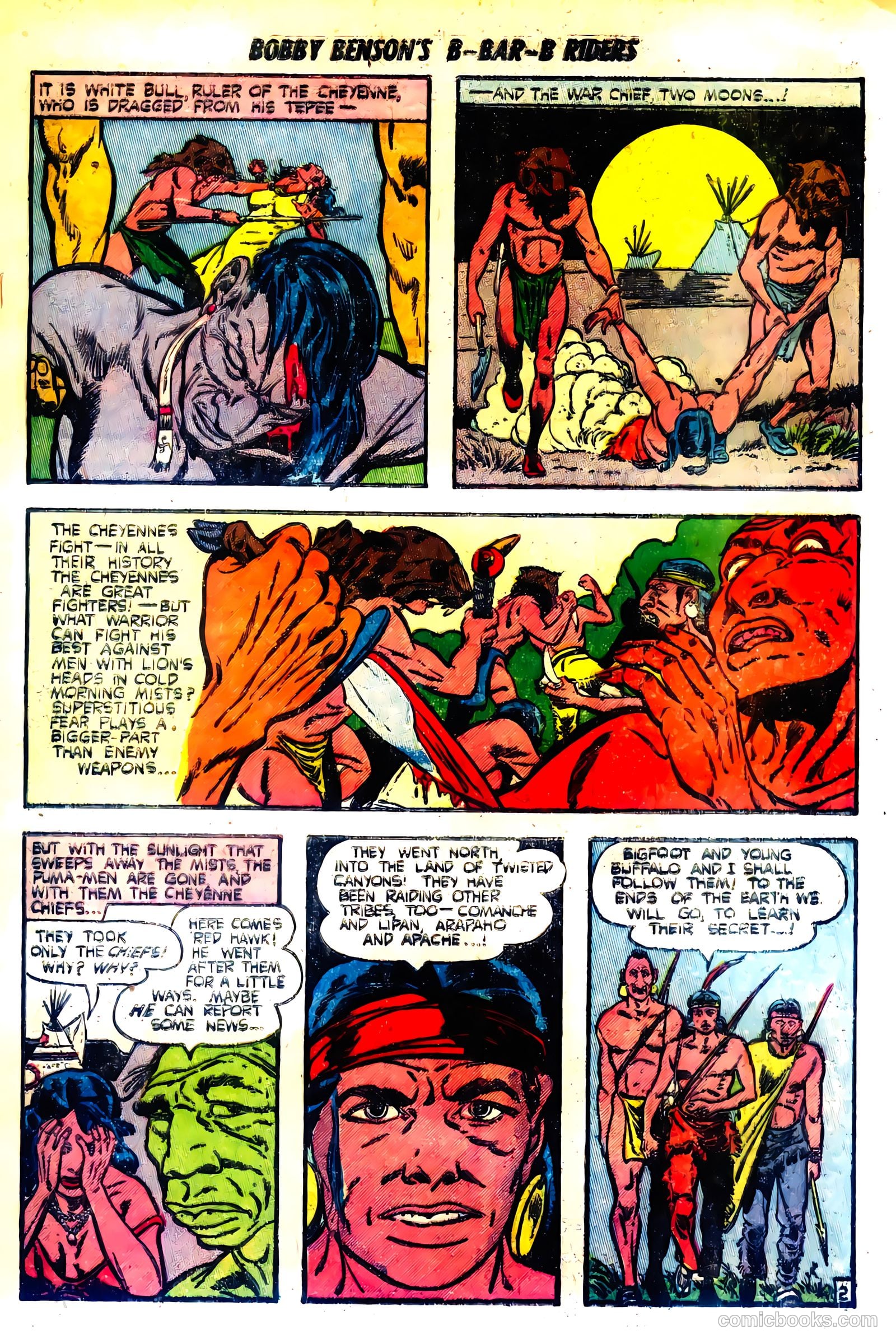 Bobby Benson's B-Bar-B Riders #14 (1952) — page 13 of 36