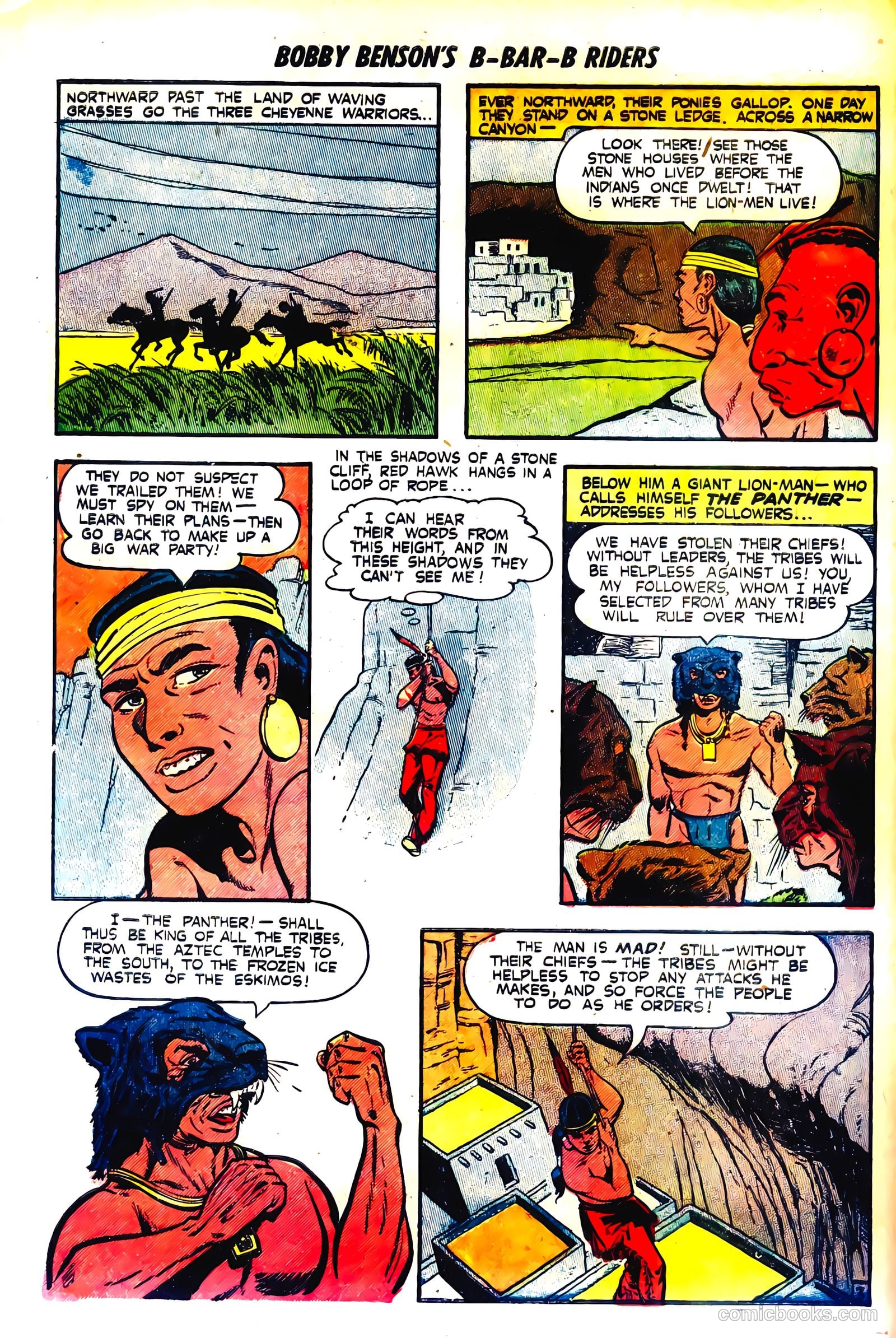 Bobby Benson's B-Bar-B Riders #14 (1952) — page 14 of 36