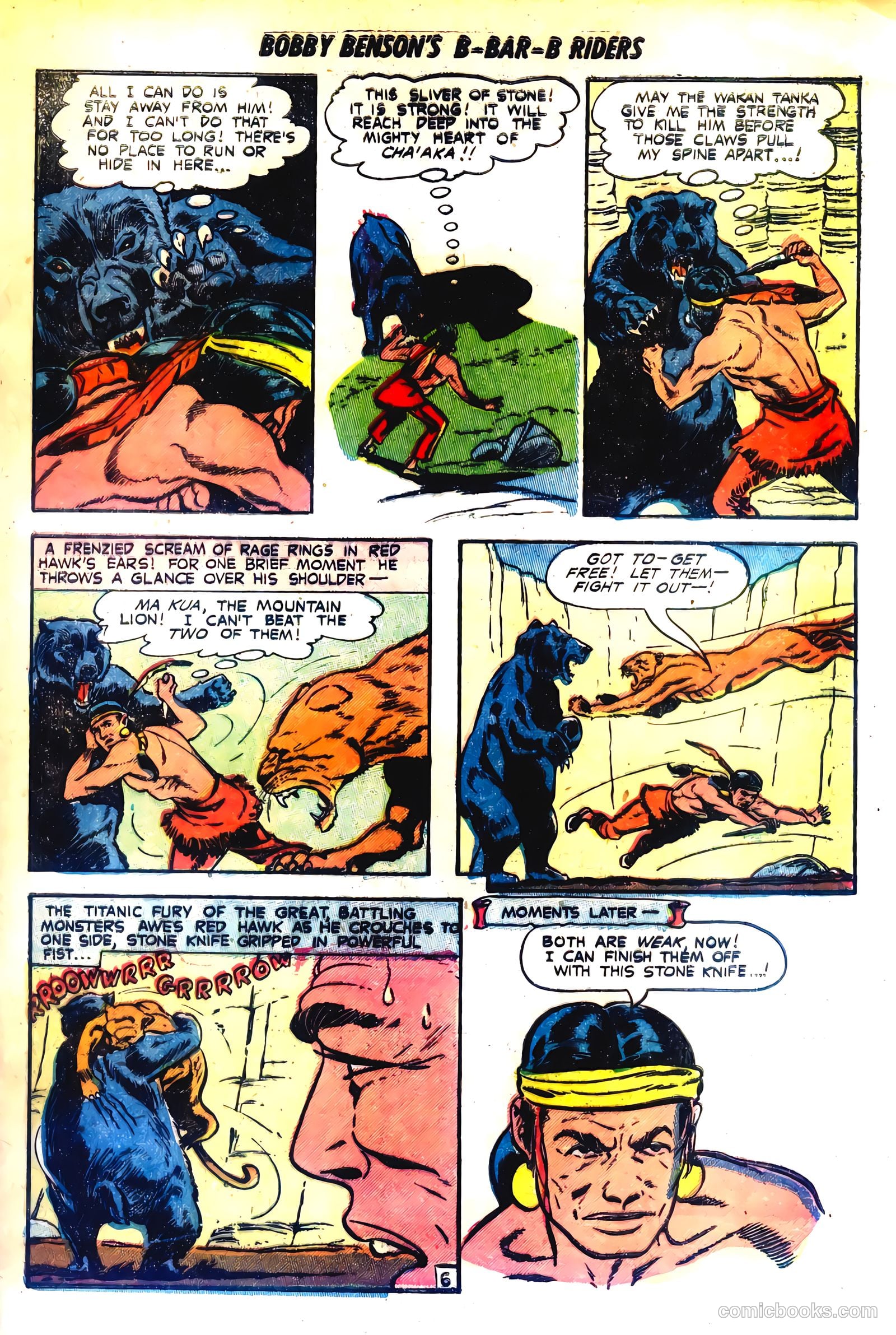 Bobby Benson's B-Bar-B Riders #14 (1952) — page 17 of 36