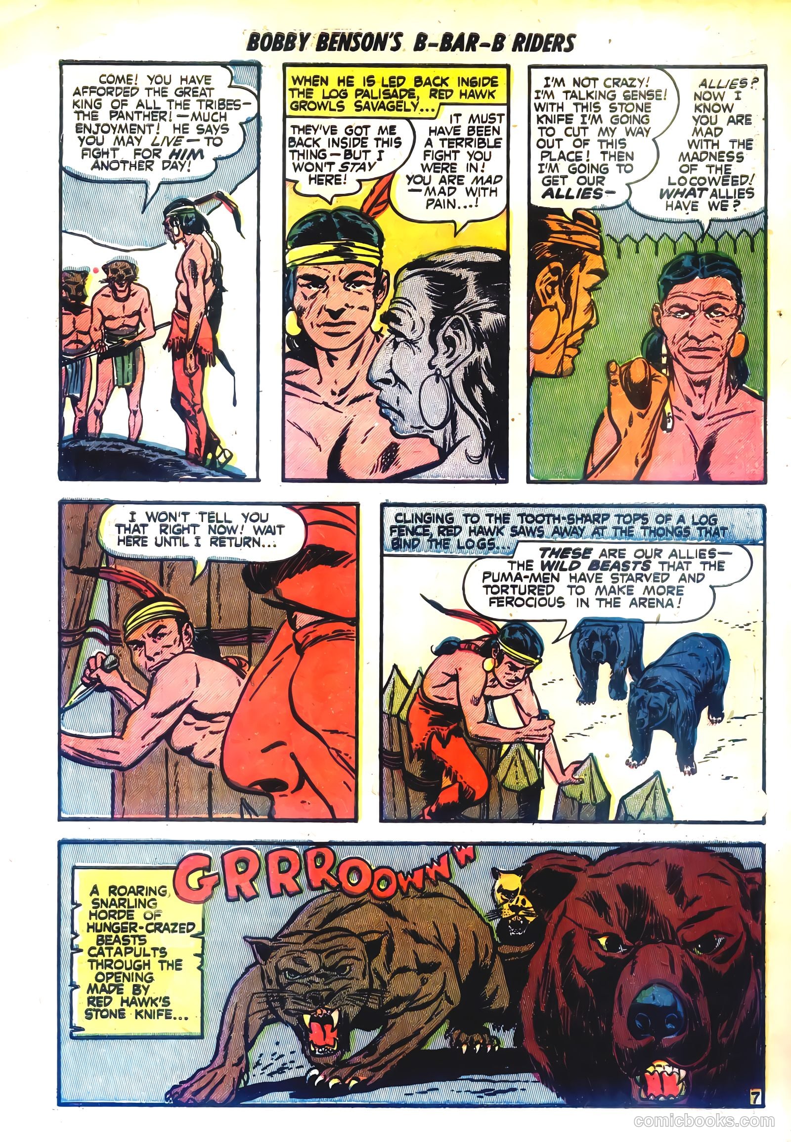 Bobby Benson's B-Bar-B Riders #14 (1952) — page 18 of 36