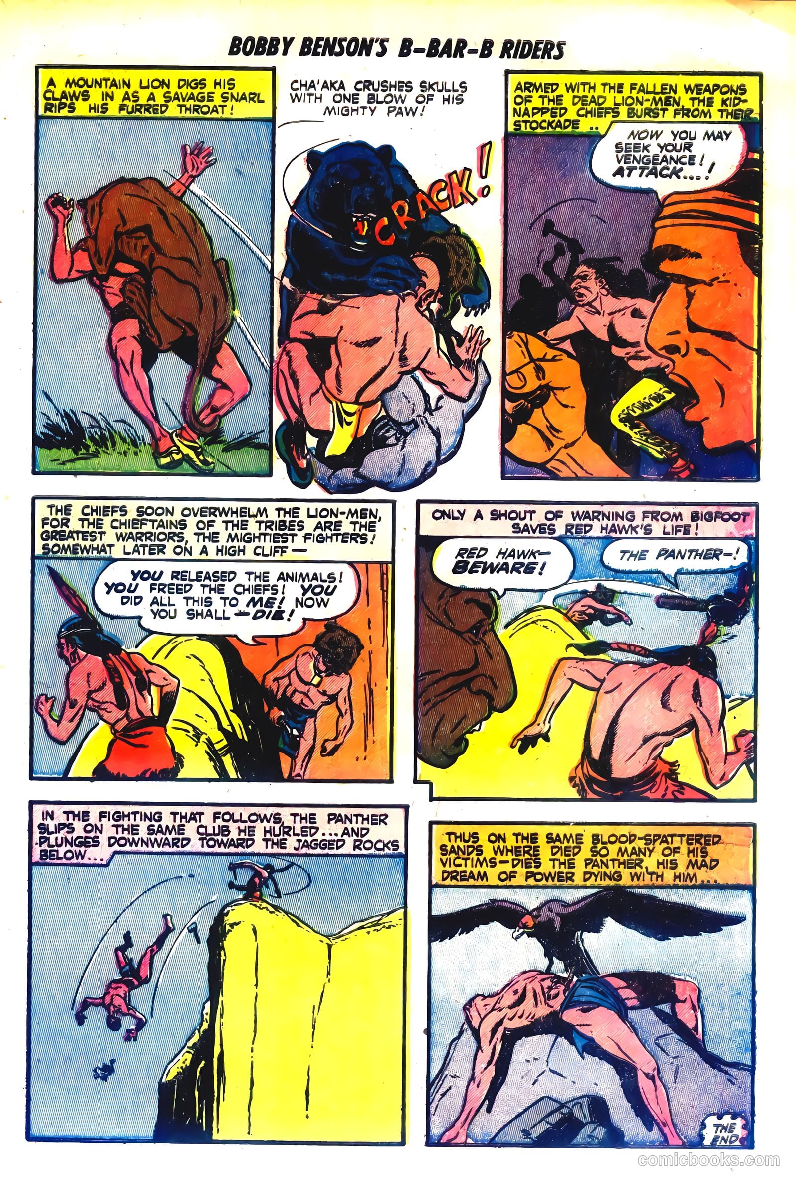 Bobby Benson's B-Bar-B Riders #14 (1952) — page 19 of 36