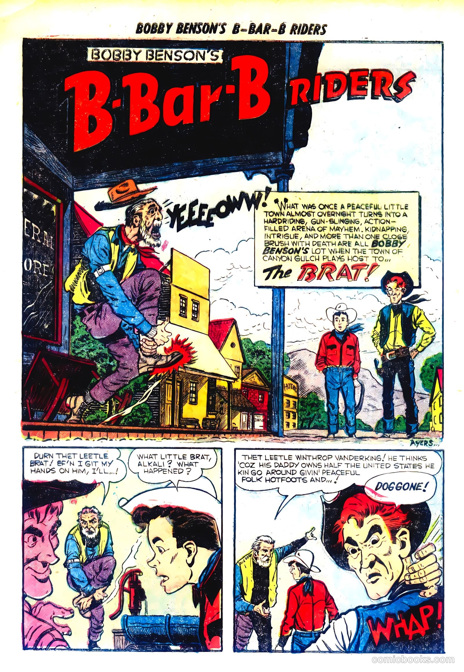 Bobby Benson's B-Bar-B Riders #14 (1952) — page 20 of 36