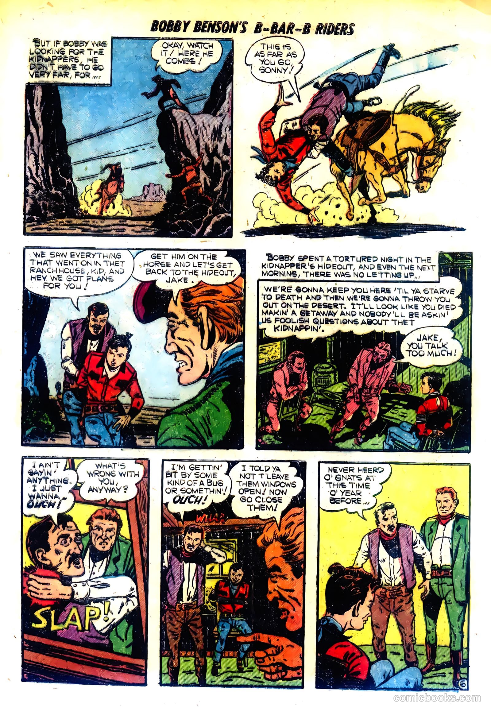 Bobby Benson's B-Bar-B Riders #14 (1952) — page 25 of 36