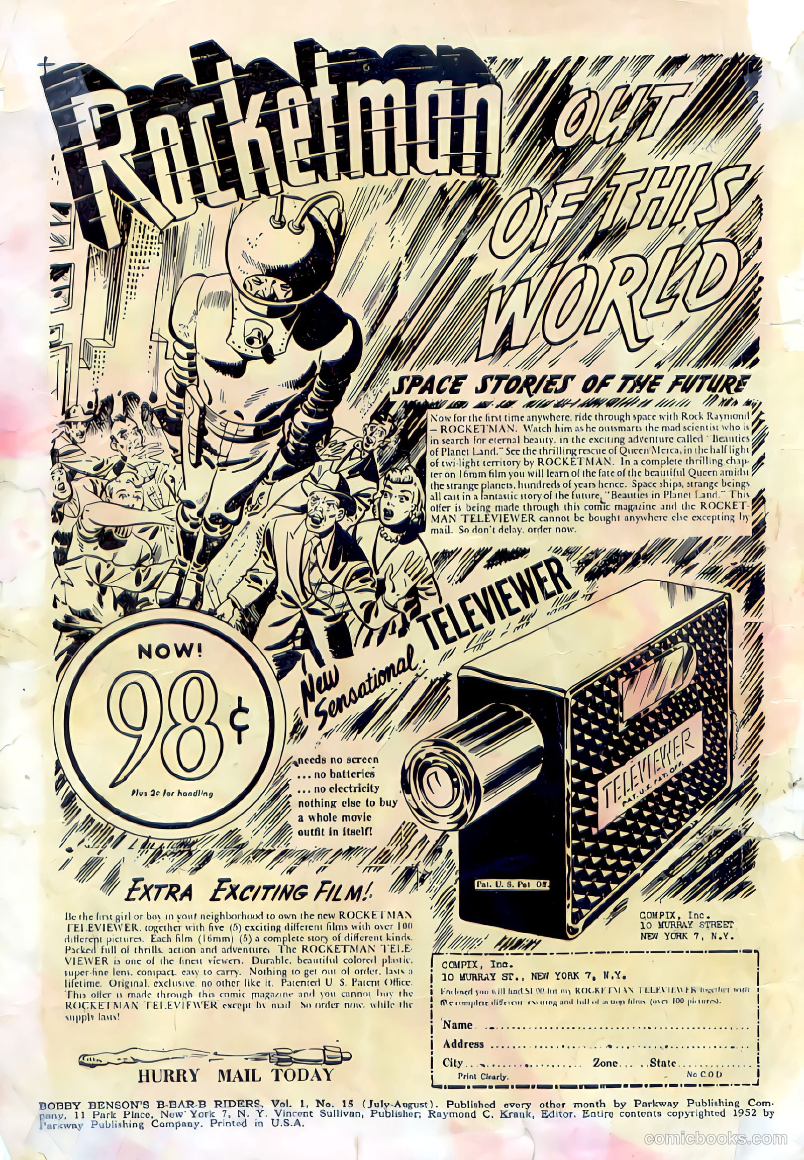 Bobby Benson's B-Bar-B Riders #15 (1952) — page 2 of 36