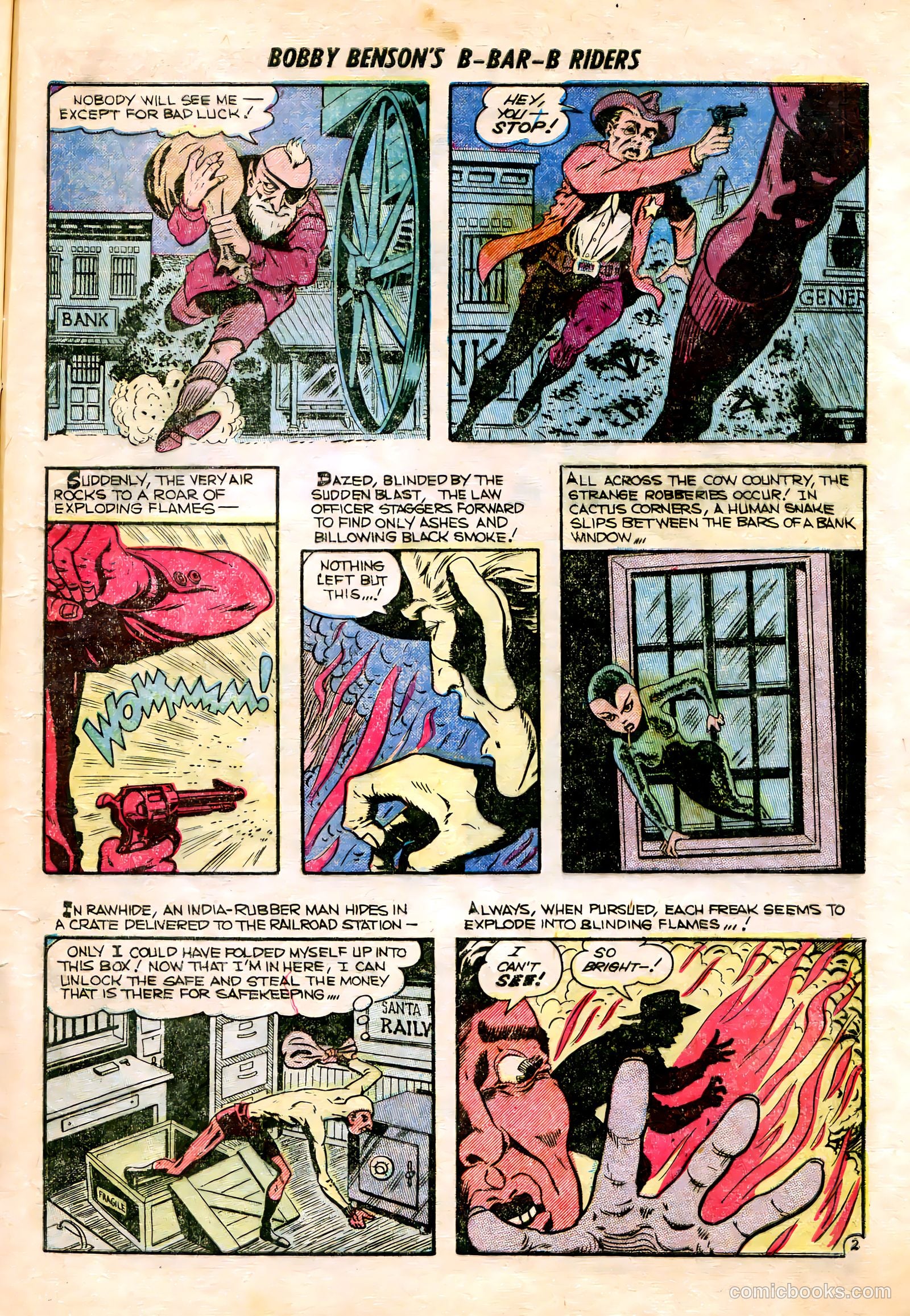 Bobby Benson's B-Bar-B Riders #15 (1952) — page 13 of 36