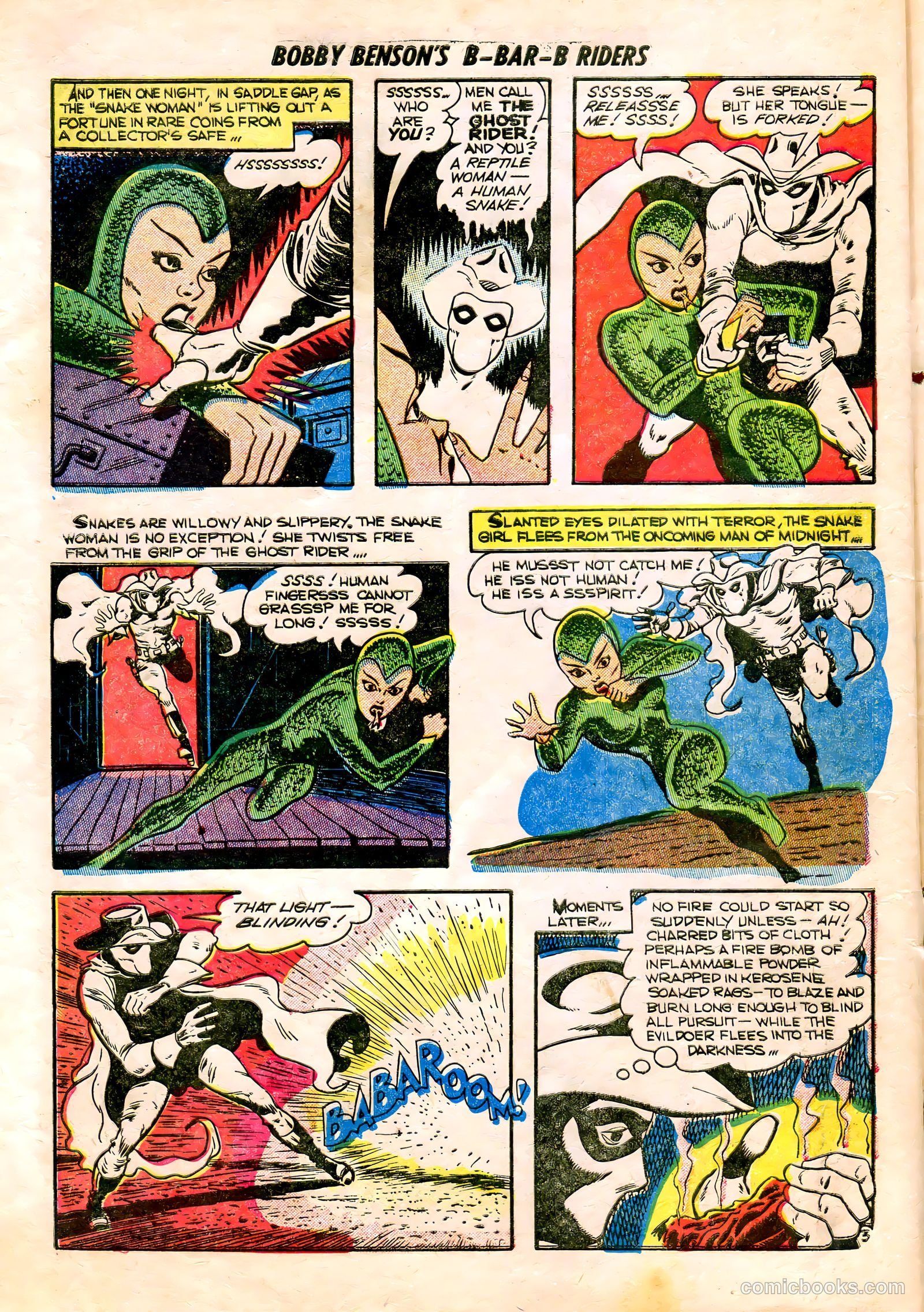 Bobby Benson's B-Bar-B Riders #15 (1952) — page 14 of 36