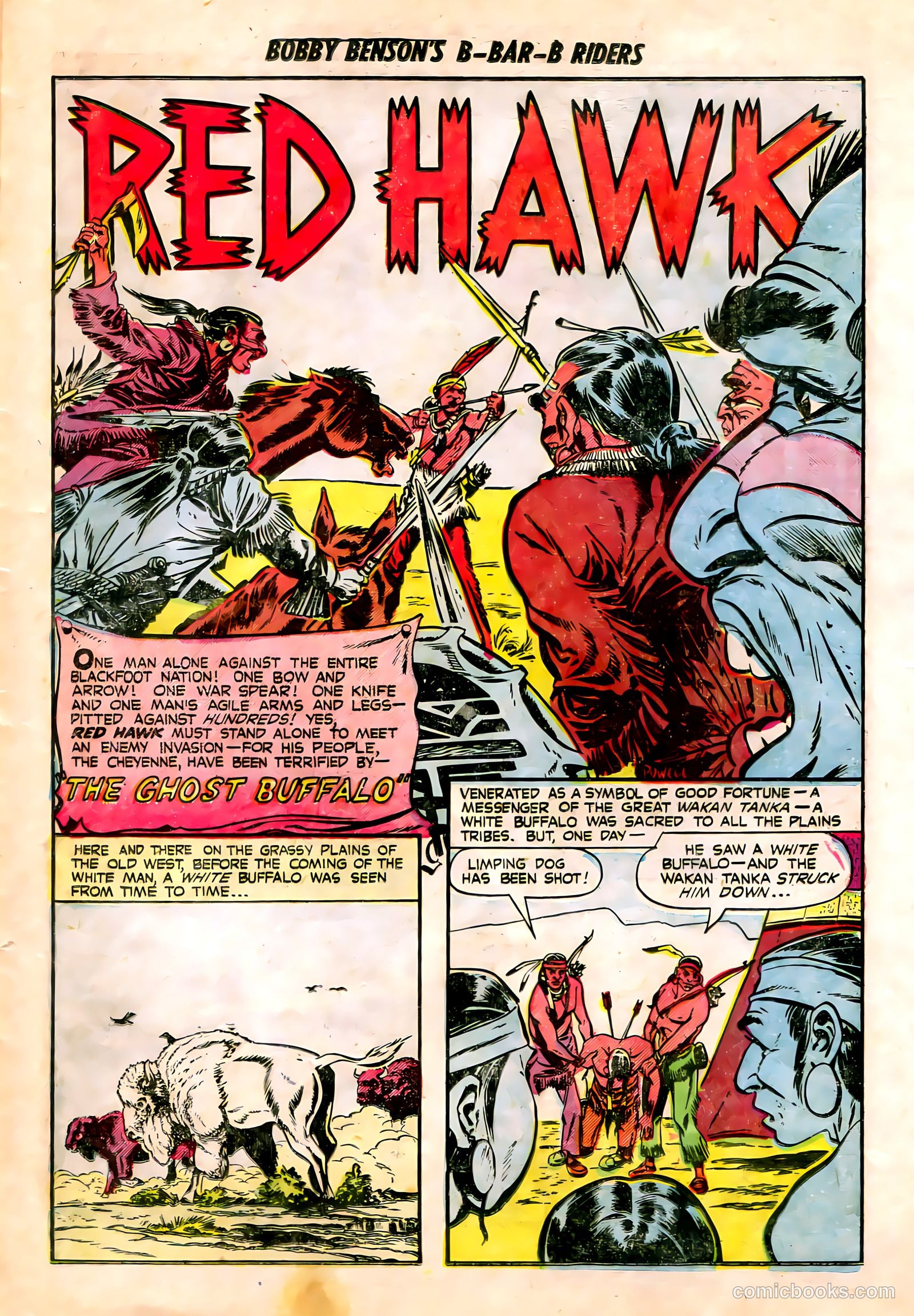 Bobby Benson's B-Bar-B Riders #15 (1952) — page 27 of 36