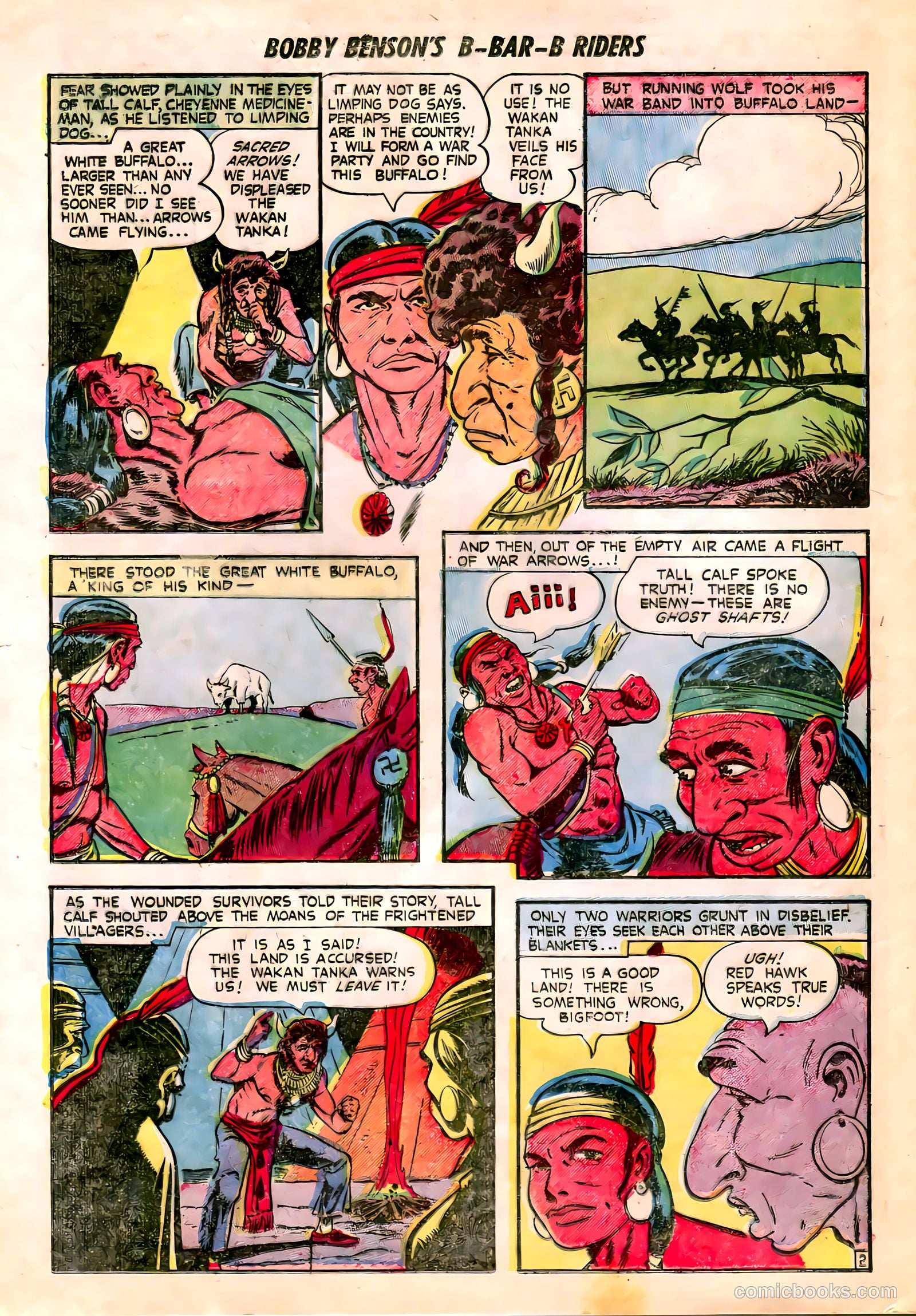 Bobby Benson's B-Bar-B Riders #15 (1952) — page 28 of 36