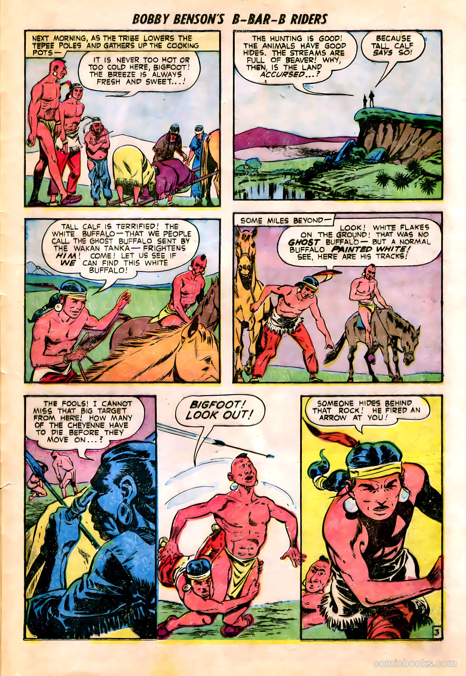 Bobby Benson's B-Bar-B Riders #15 (1952) — page 29 of 36