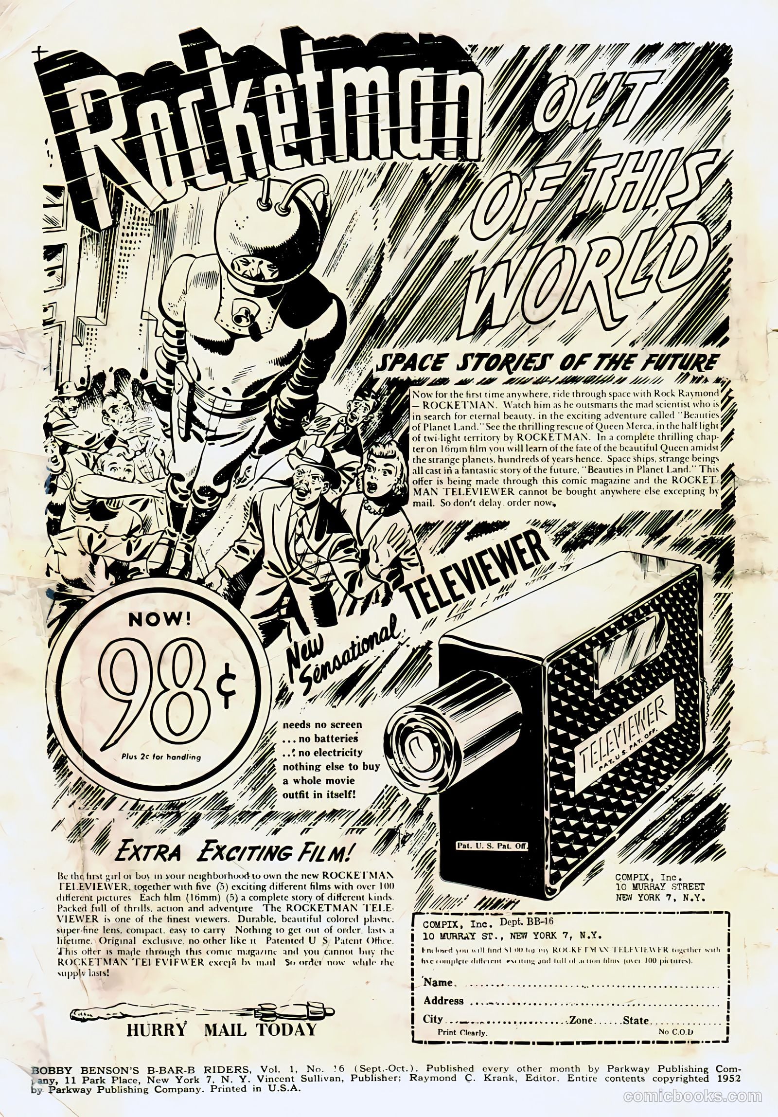 Bobby Benson's B-Bar-B Riders #16 (1952) — page 2 of 36