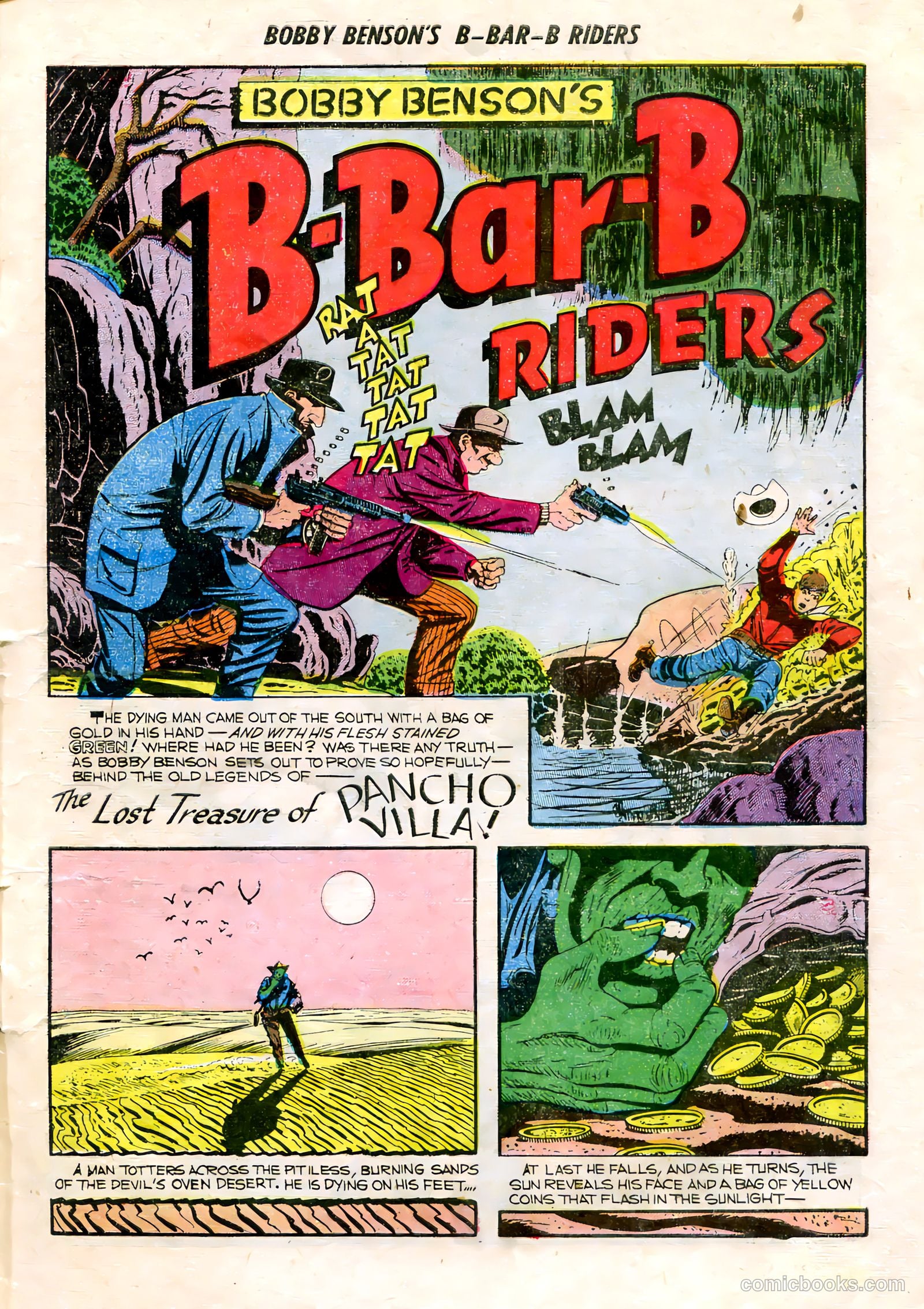 Bobby Benson's B-Bar-B Riders #16 (1952) — page 3 of 36