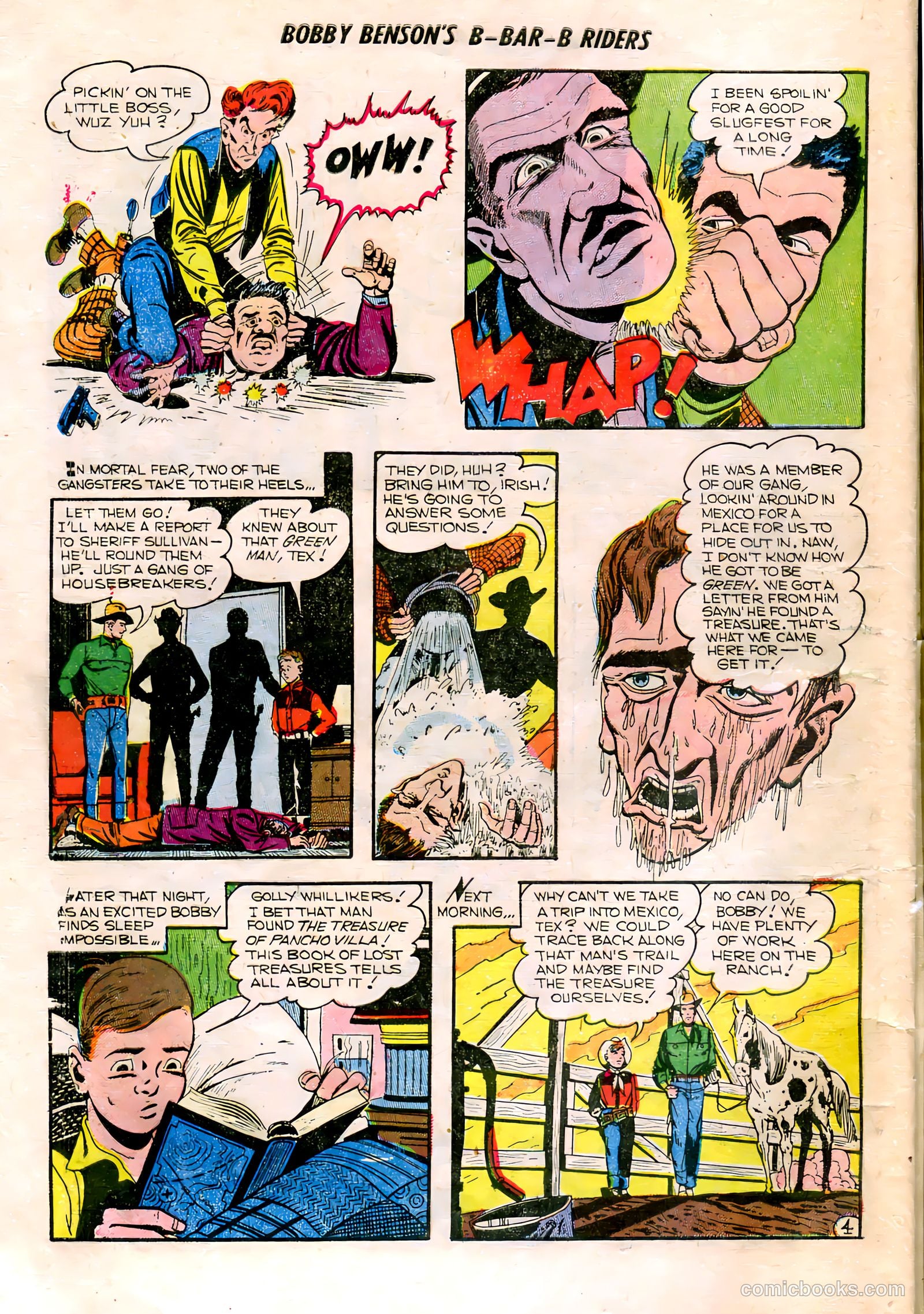 Bobby Benson's B-Bar-B Riders #16 (1952) — page 6 of 36