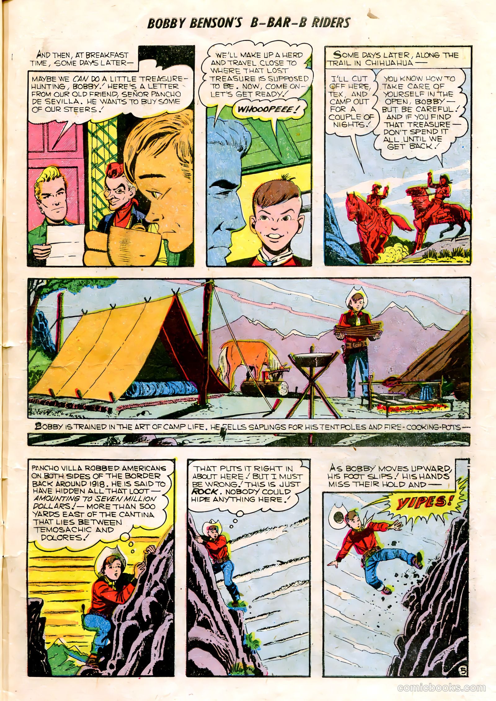 Bobby Benson's B-Bar-B Riders #16 (1952) — page 7 of 36