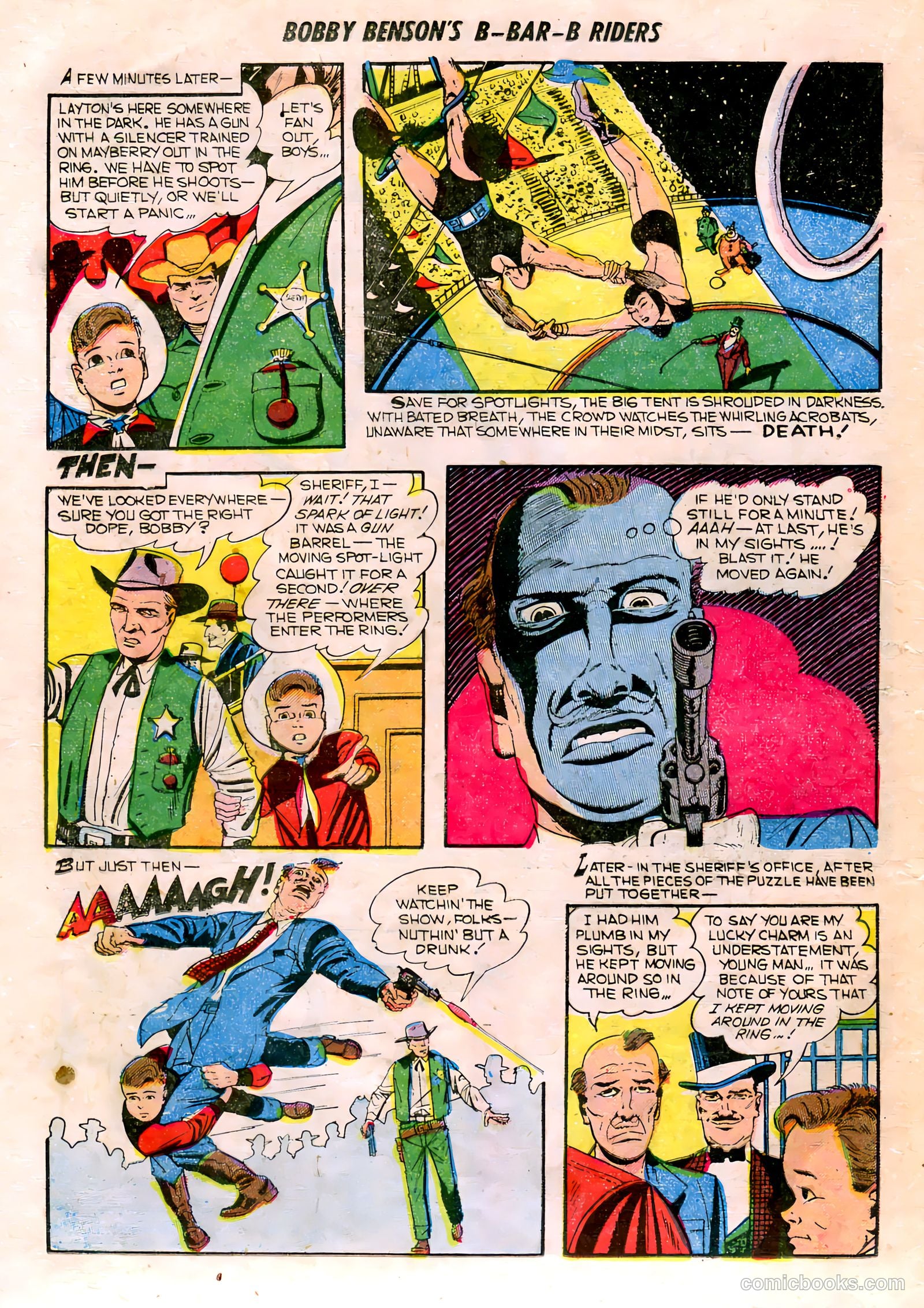 Bobby Benson's B-Bar-B Riders #16 (1952) — page 18 of 36