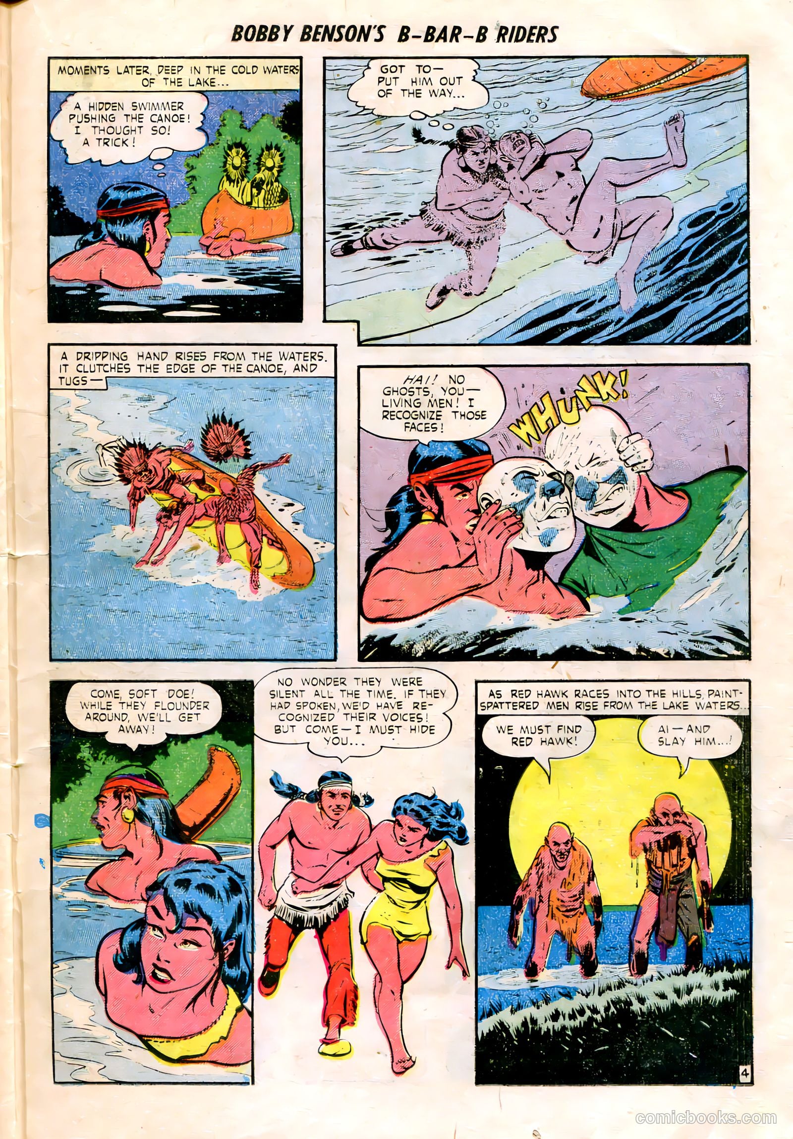 Bobby Benson's B-Bar-B Riders #16 (1952) — page 23 of 36