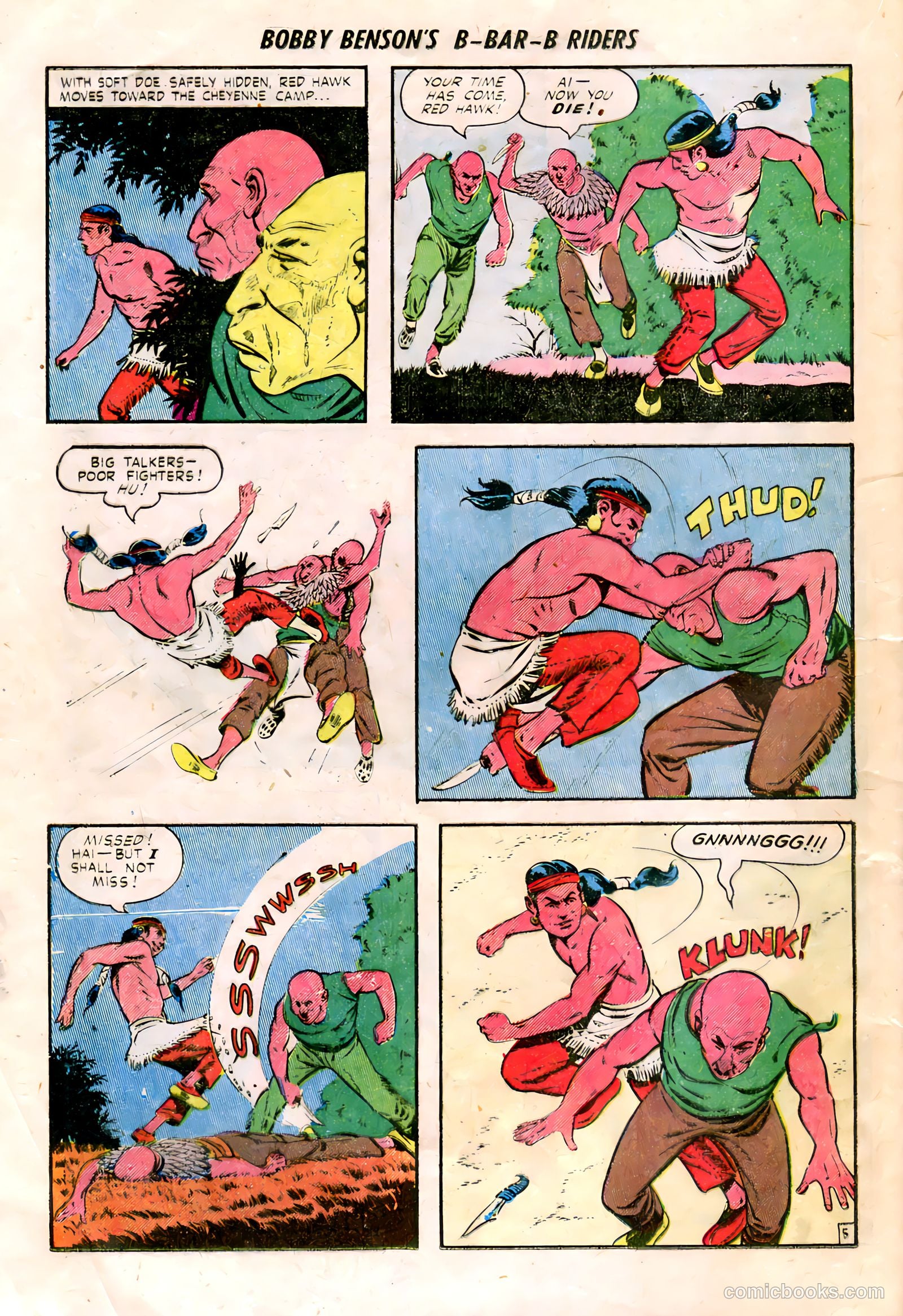 Bobby Benson's B-Bar-B Riders #16 (1952) — page 24 of 36