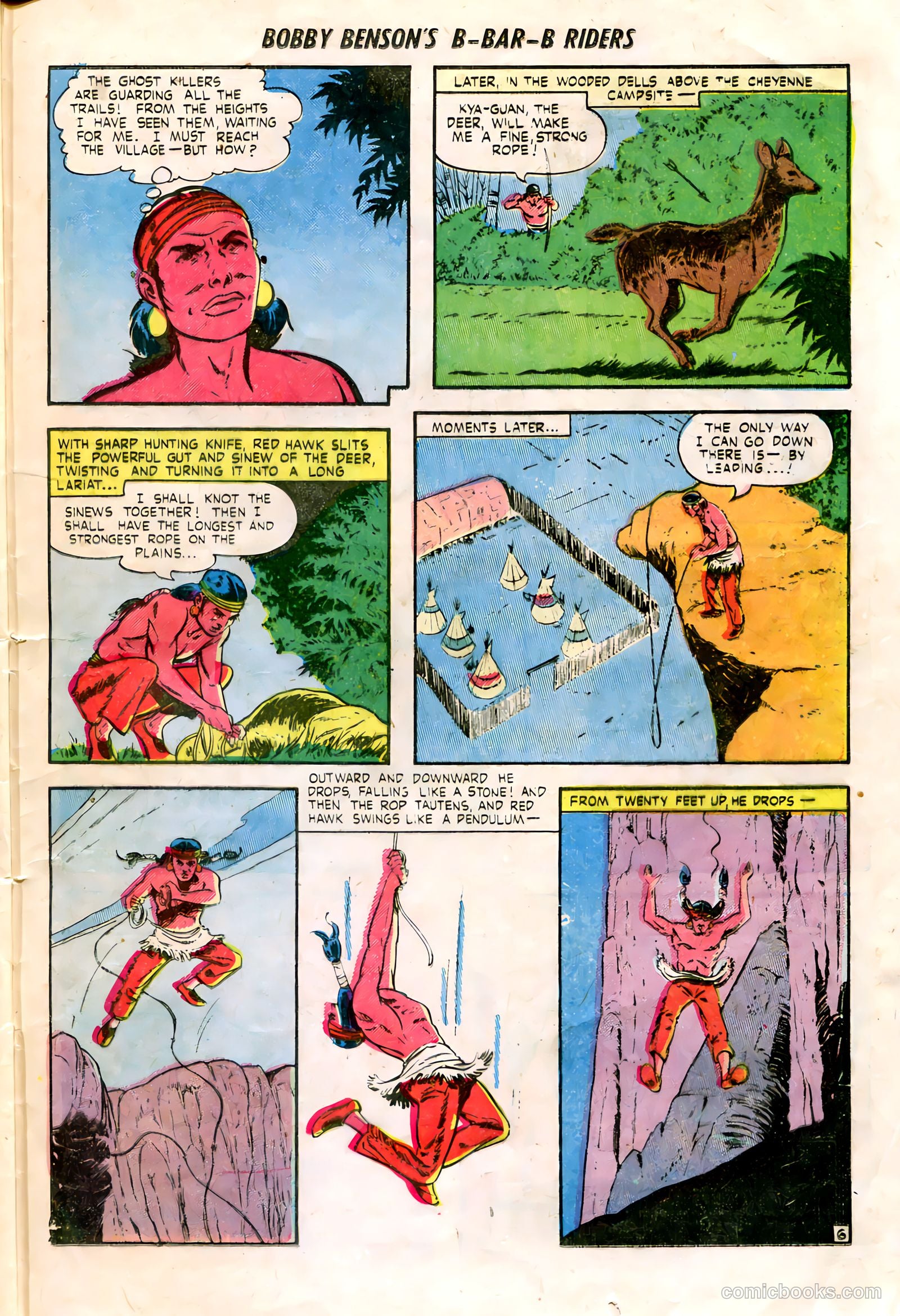 Bobby Benson's B-Bar-B Riders #16 (1952) — page 25 of 36